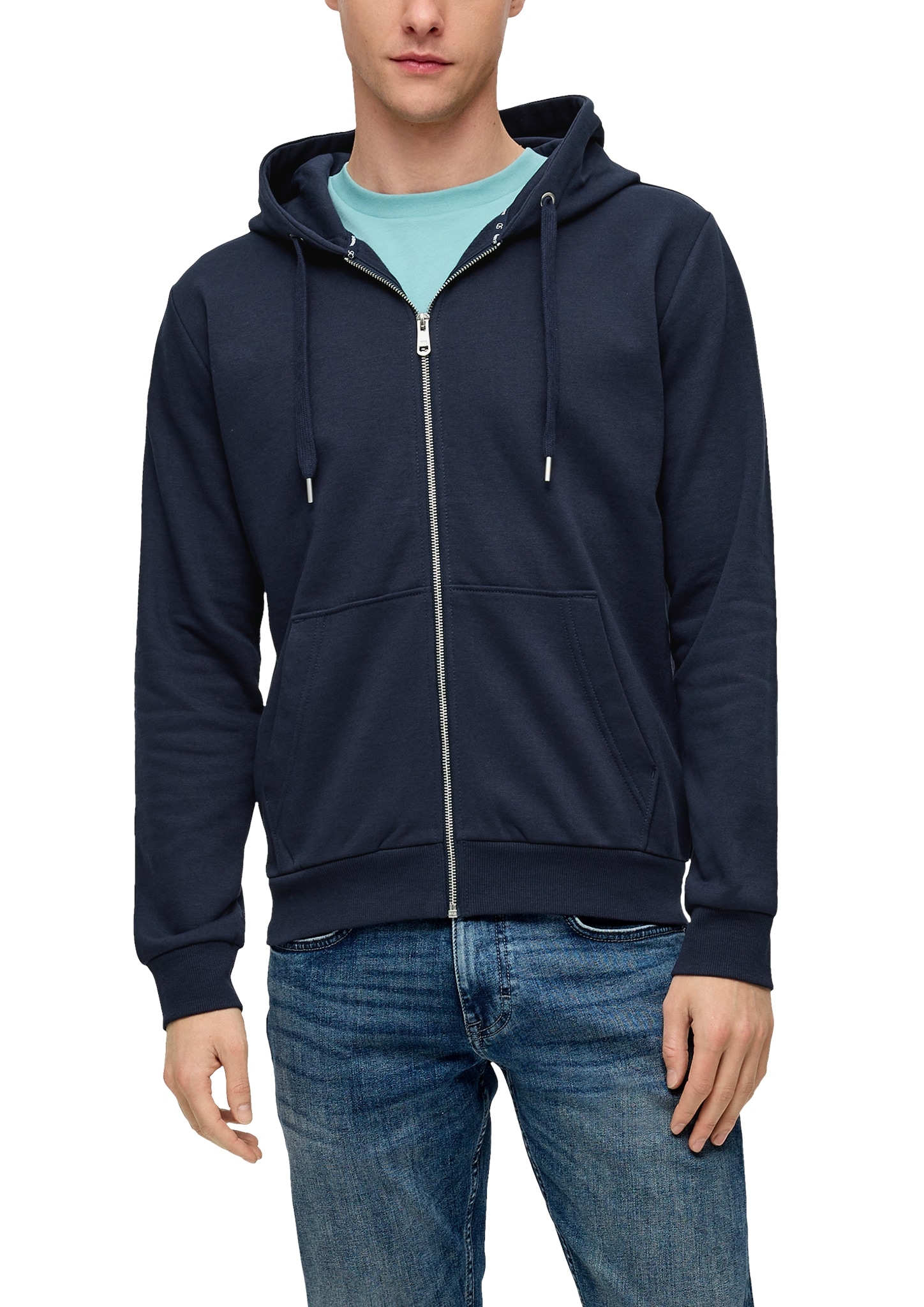 Image of QS Kapuzensweatshirt, mit Kapuze