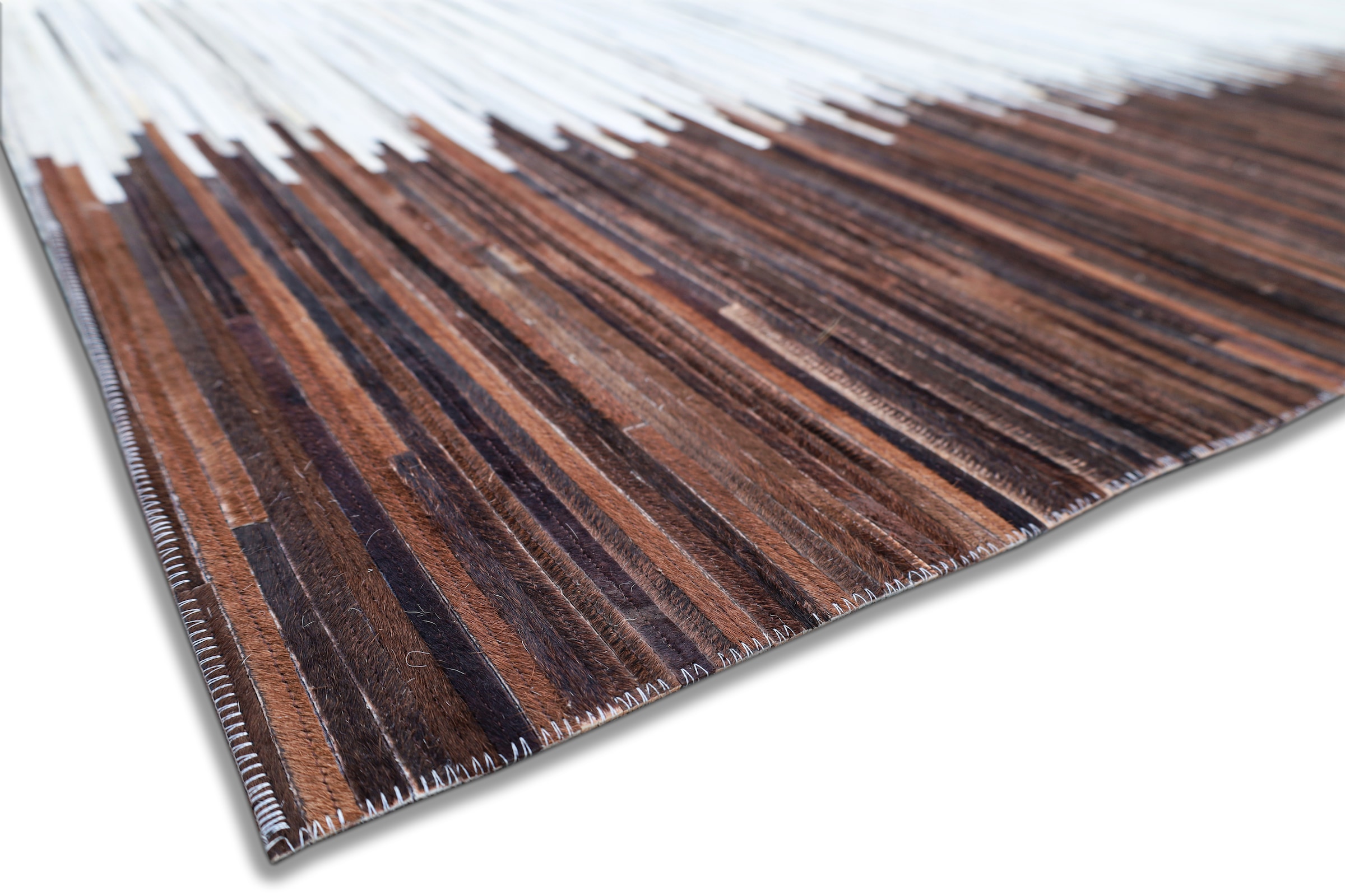 Myflair Möbel & Accessoires Tapis en fourrure »Urban Hide, echtes Rinderfell« Rectangulaire 10 mm Höhe fait main, produit naturel, structure naturelle & look premium