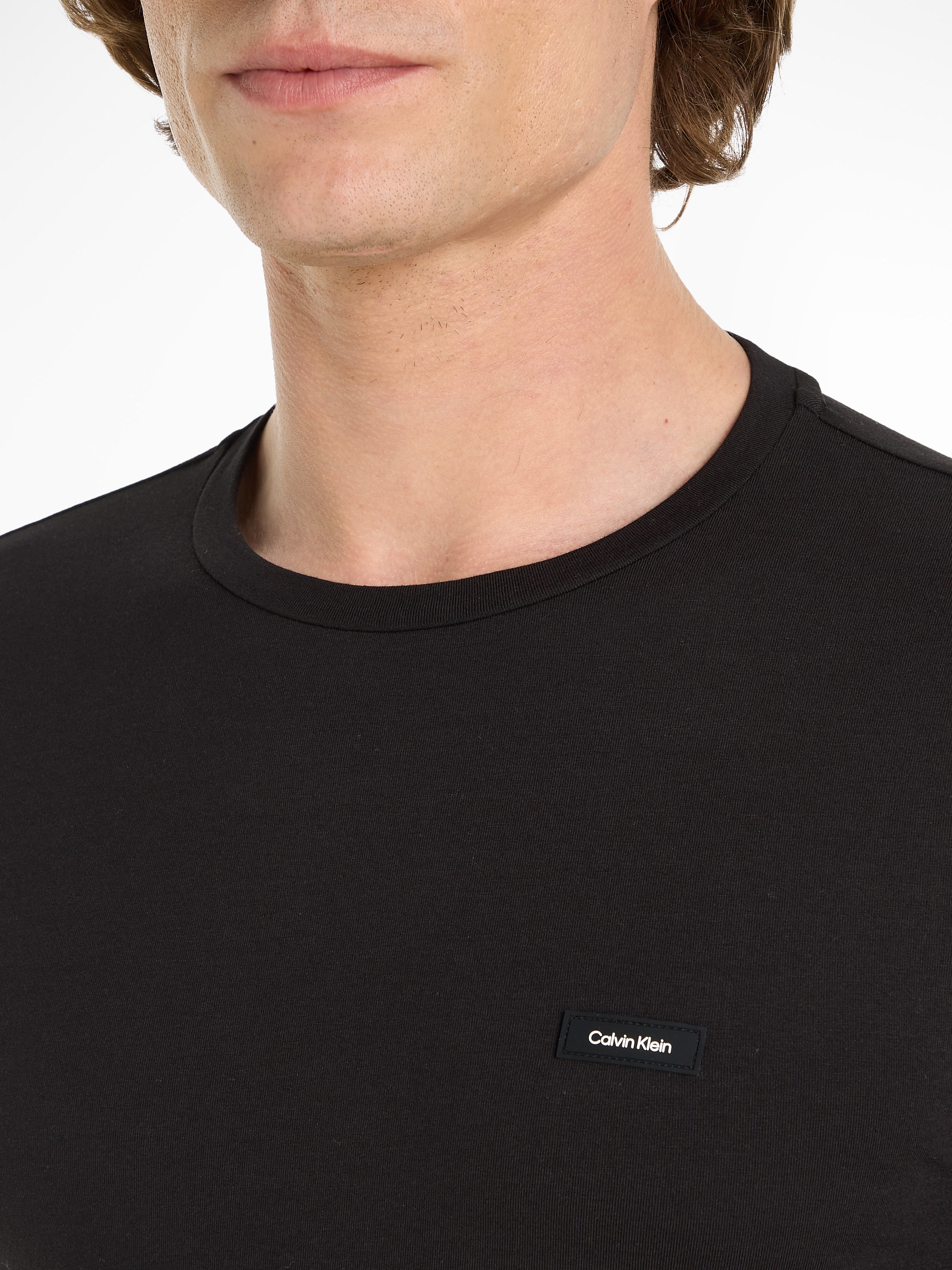 Calvin Klein Langarmshirt »STRETCH SLIM FIT LS T-SHIRT«