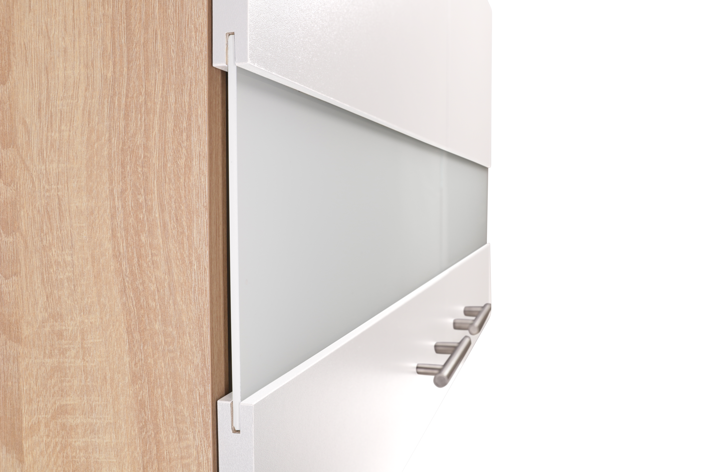 RESPEKTA Armoire suspendue »Merle« Breite 100 cm, mit Soft-Close Funktion, Stangengriffe aus Metall