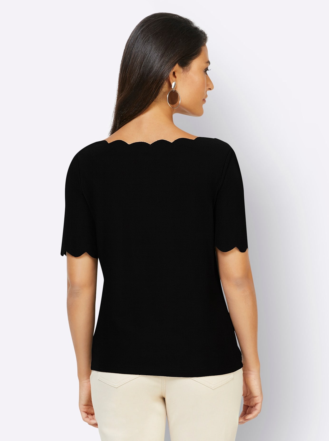 creation L Kurzarmshirt »Shirt«, (1 tlg.)
