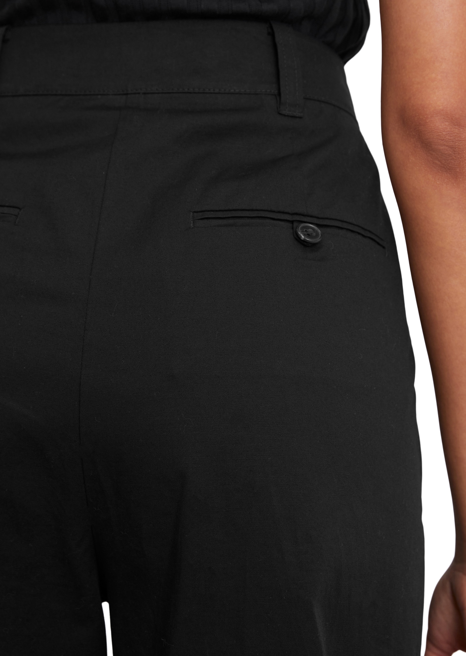 Marc O'Polo Bundfaltenhose, weit, aus Twill, Allrounder