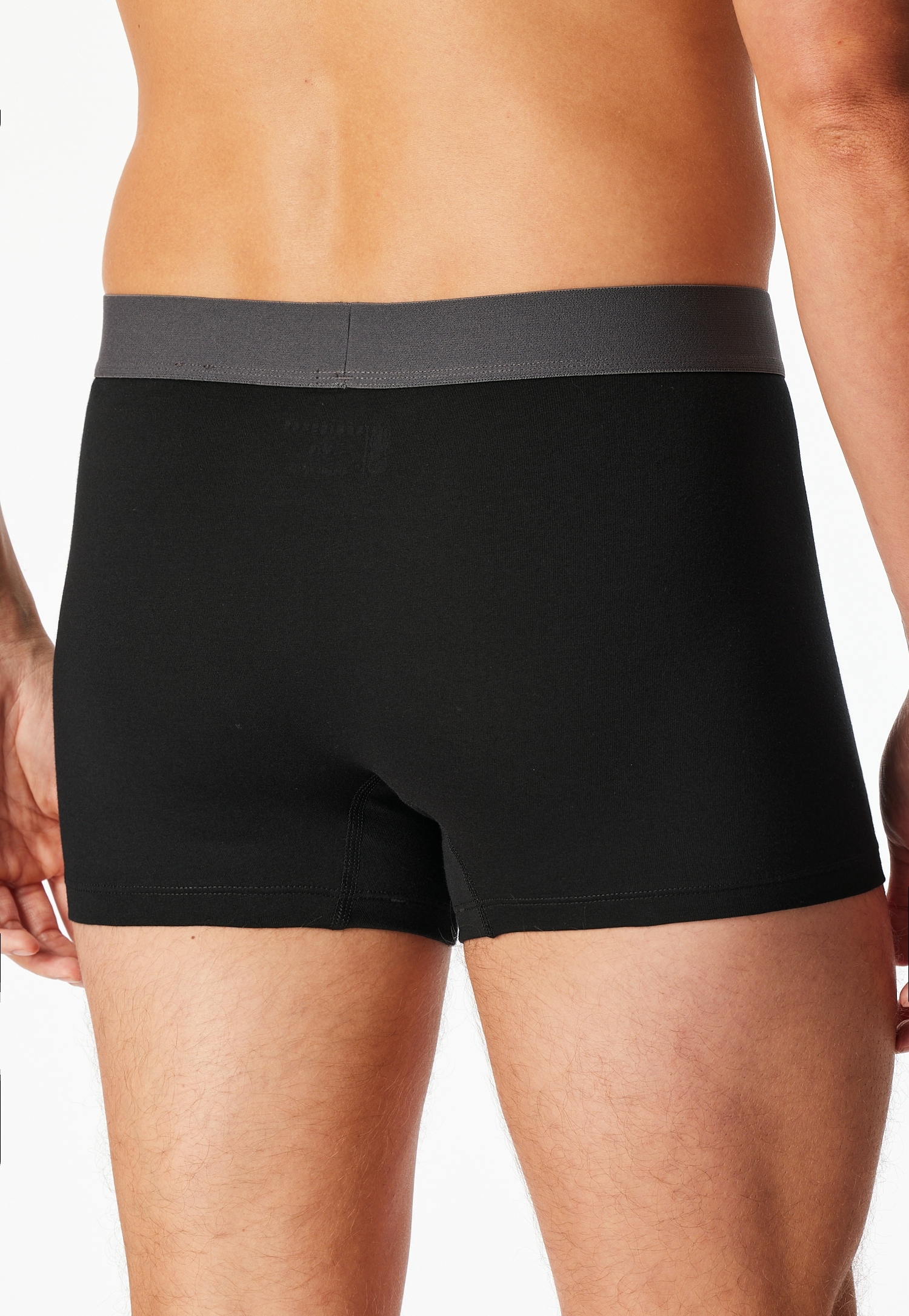 Schiesser Boxershorts »95/5 Multipacks«, ohne Eingriff, Logobund, kurzes Bein