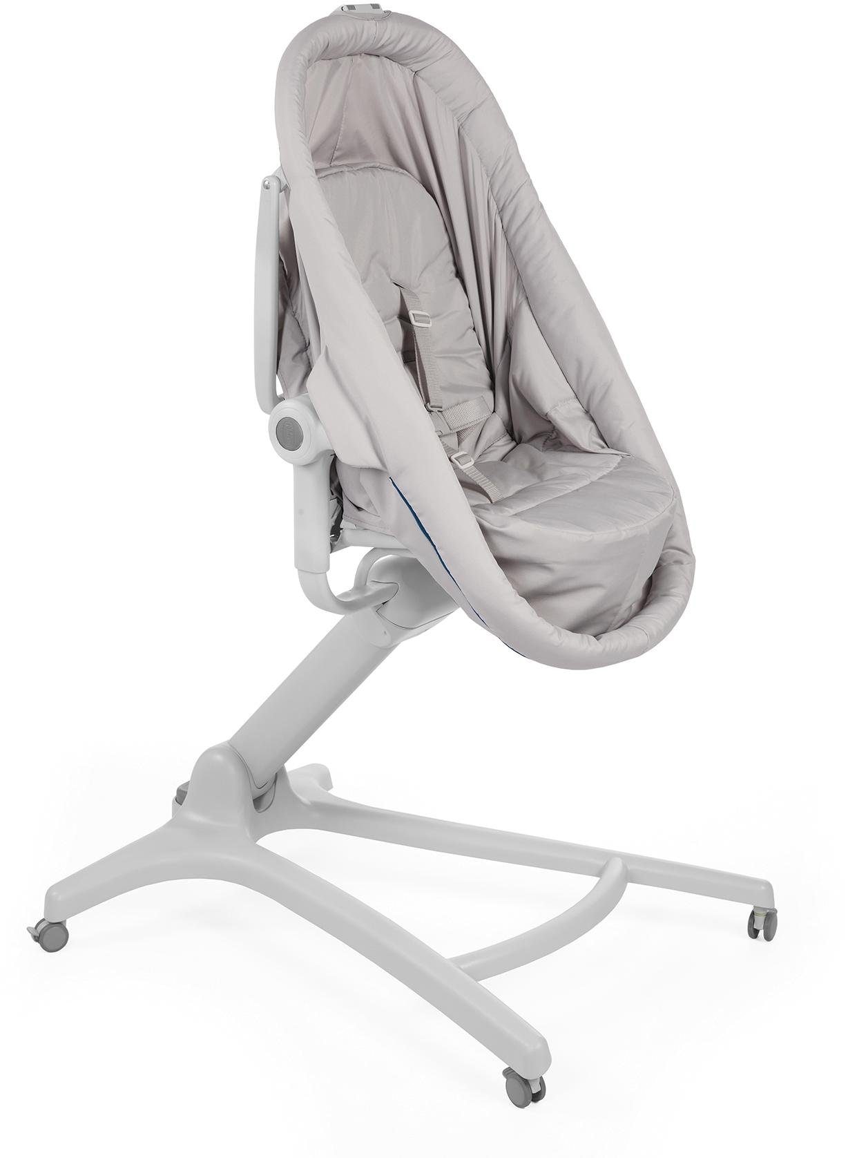 Chicco Kombihochstuhl »Baby Hug 4 in 1, Glacial«, Stubenwagen, Liegesessel,  Hochstuhl und erster Stuhl in Einem! acheter confortablement