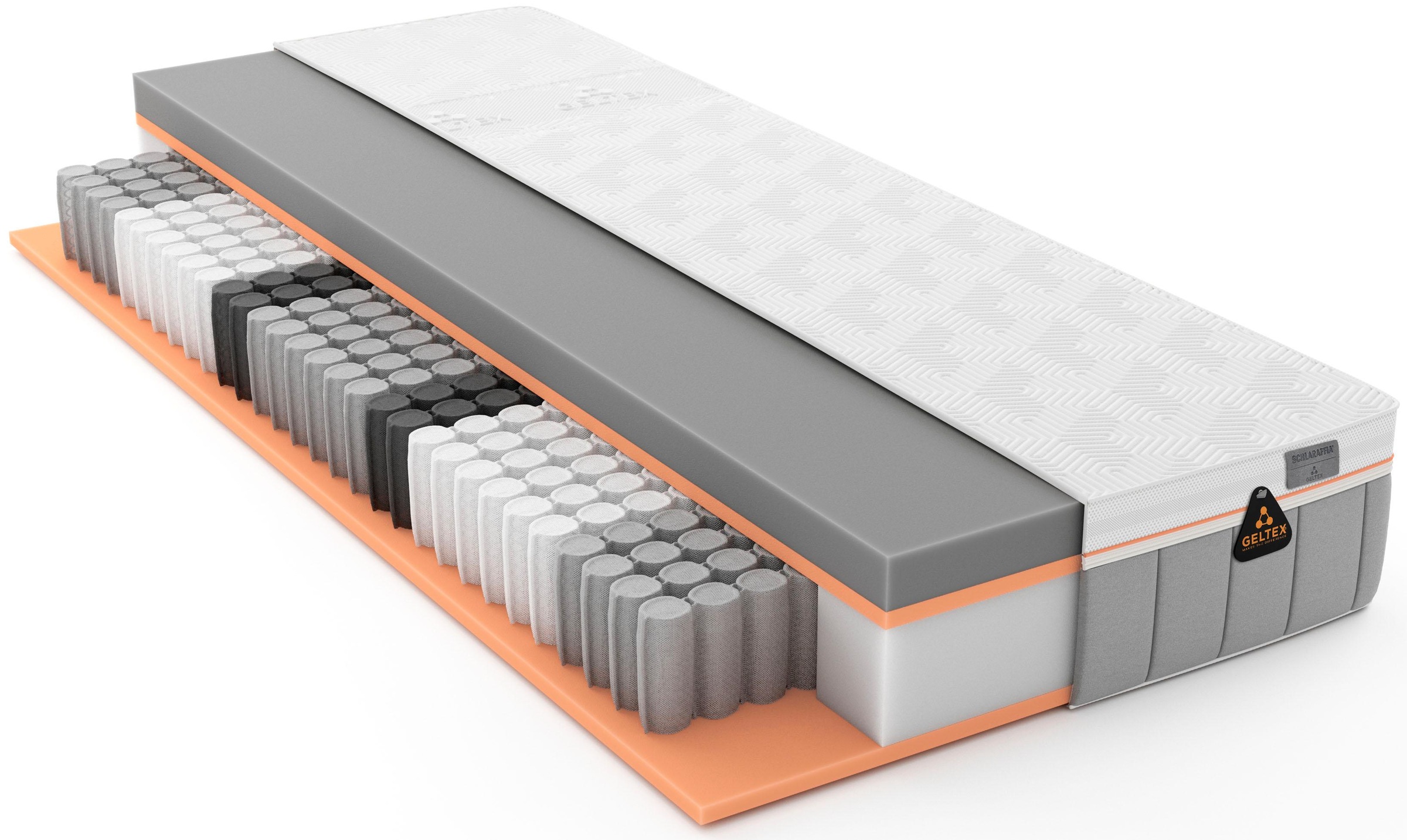 Image of Schlaraffia Taschenfederkernmatratze »GELTEX® Quantum Touch 260 TFK«, 26 cm cm hoch, (1 St.), 90 Nächte Probeschlafen!* bei Ackermann Versand Schweiz