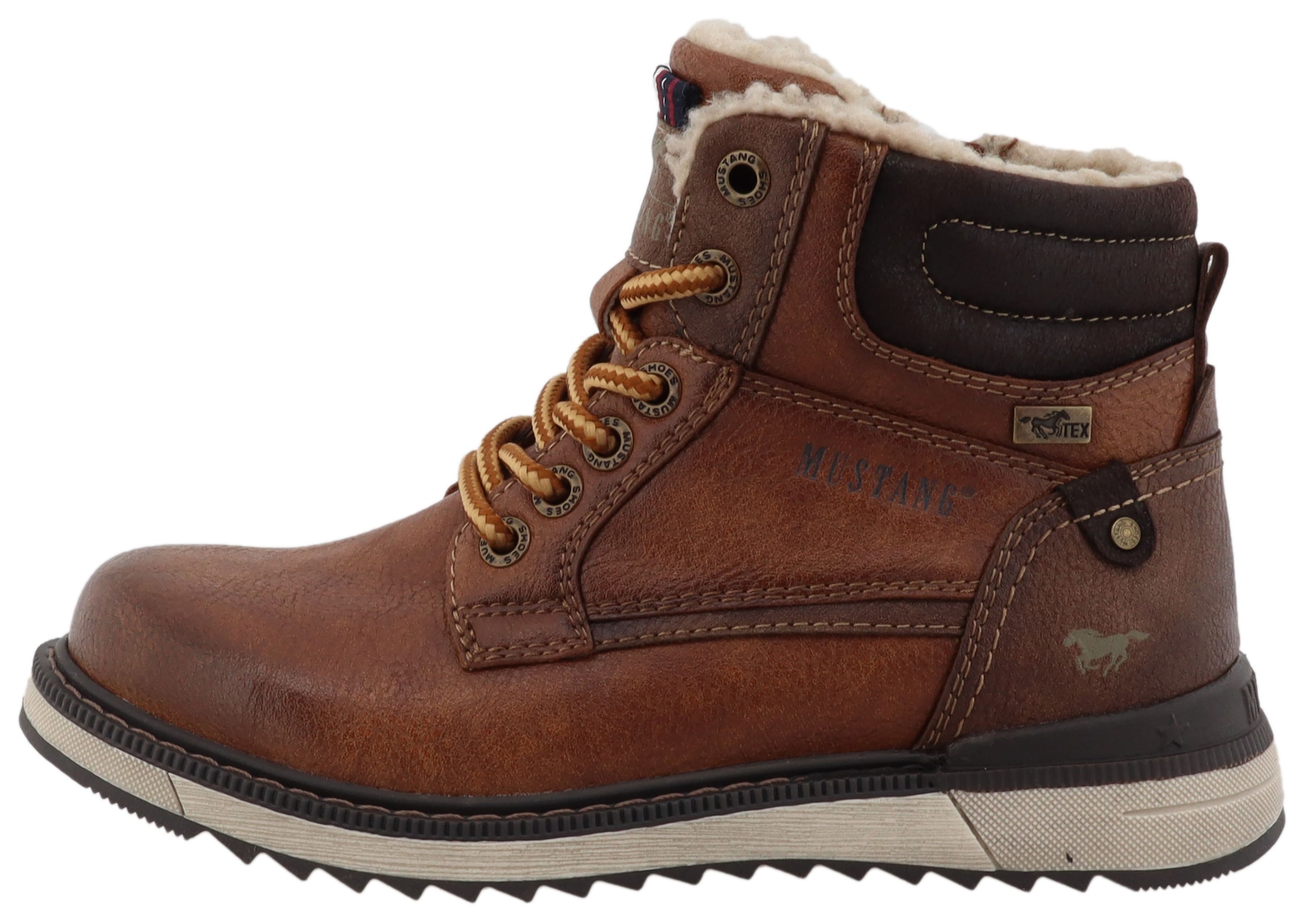 Mustang Shoes Bottes d'hiver »Donato«  bottes à lacets, bottes outdoor avec membrane TEX