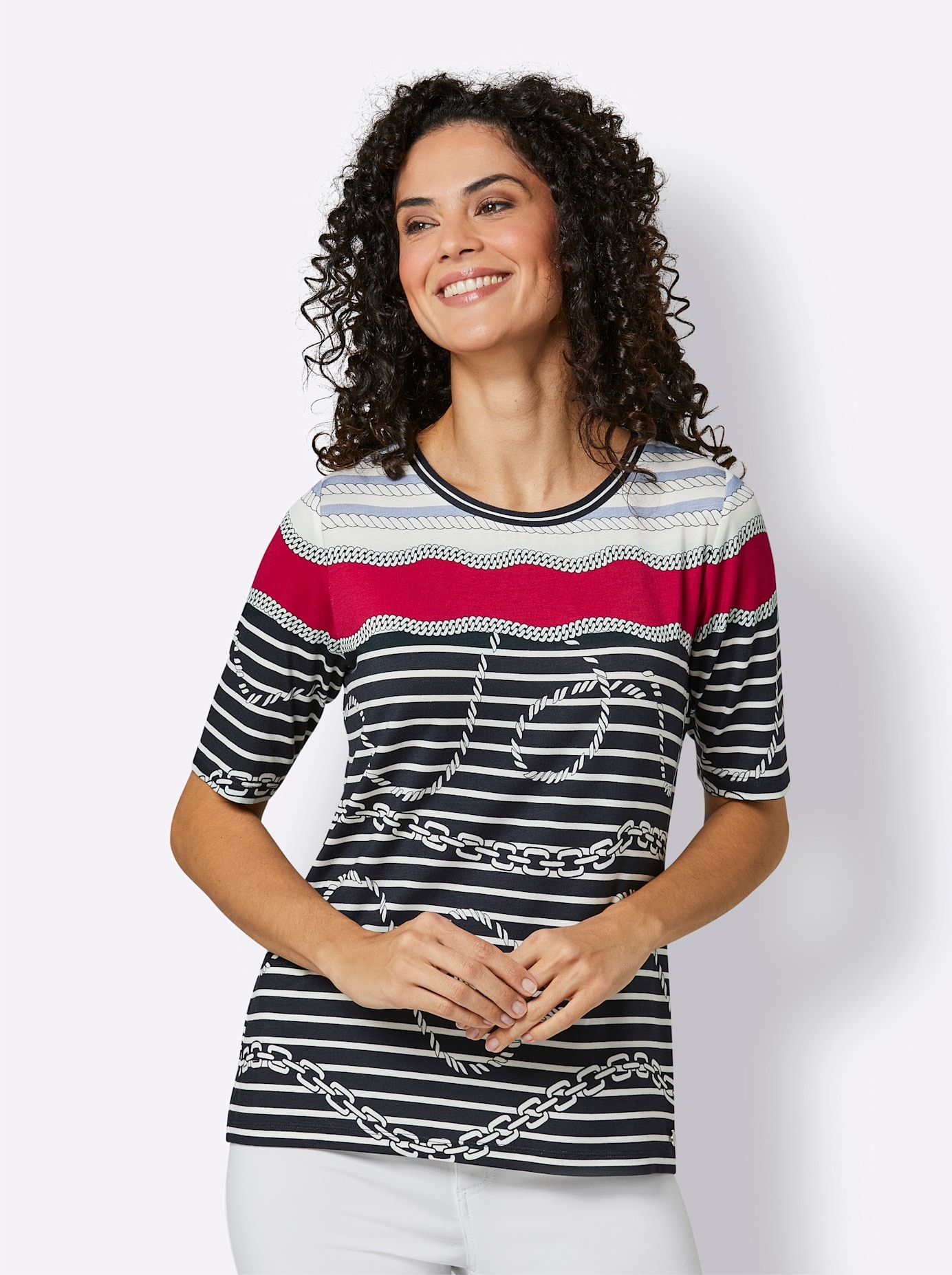 CREATION L PREMIUM T-Shirt »Modal-Shirt«, (1 tlg.)