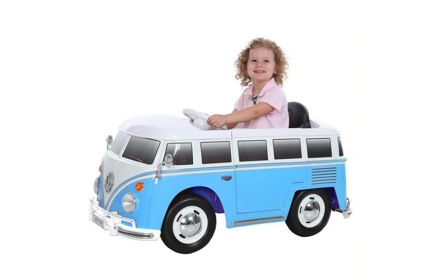 Rollplay Elektro-Kinderauto »VW Bus Blau Weiss«, ab 3 Jahren