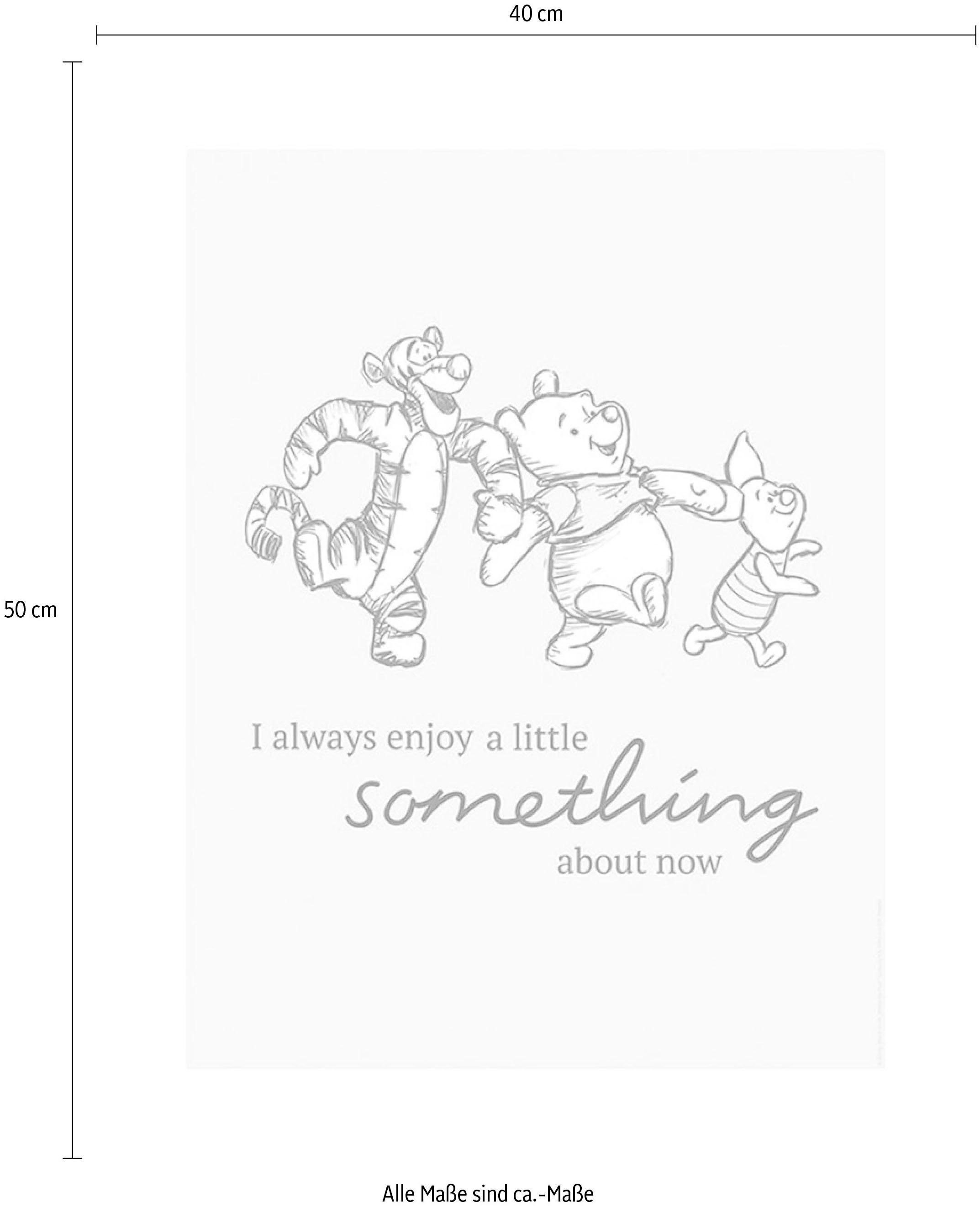 Komar Image »Winnie the Pooh Little Something« 1 cuis tlg. Wandbild zur Dekoration im Kinderzimmer - ohne Rahmen