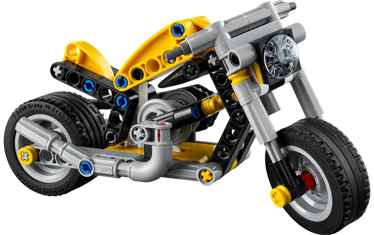 LEGO® Pions de construction »Gelbes Motorrad (42225), LEGO Technic«