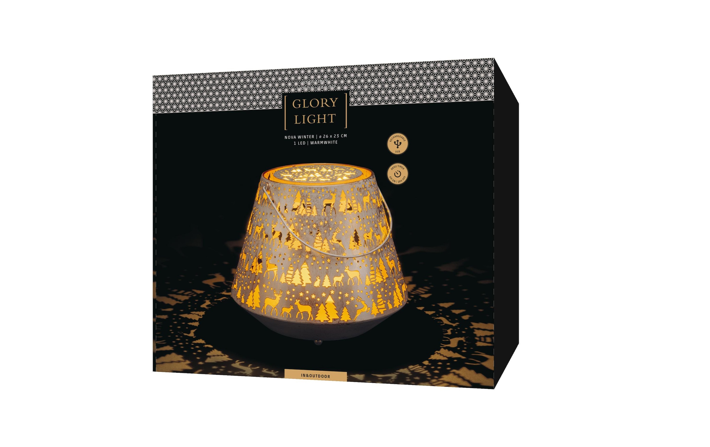 STT Lanterne LED »Nova winter«