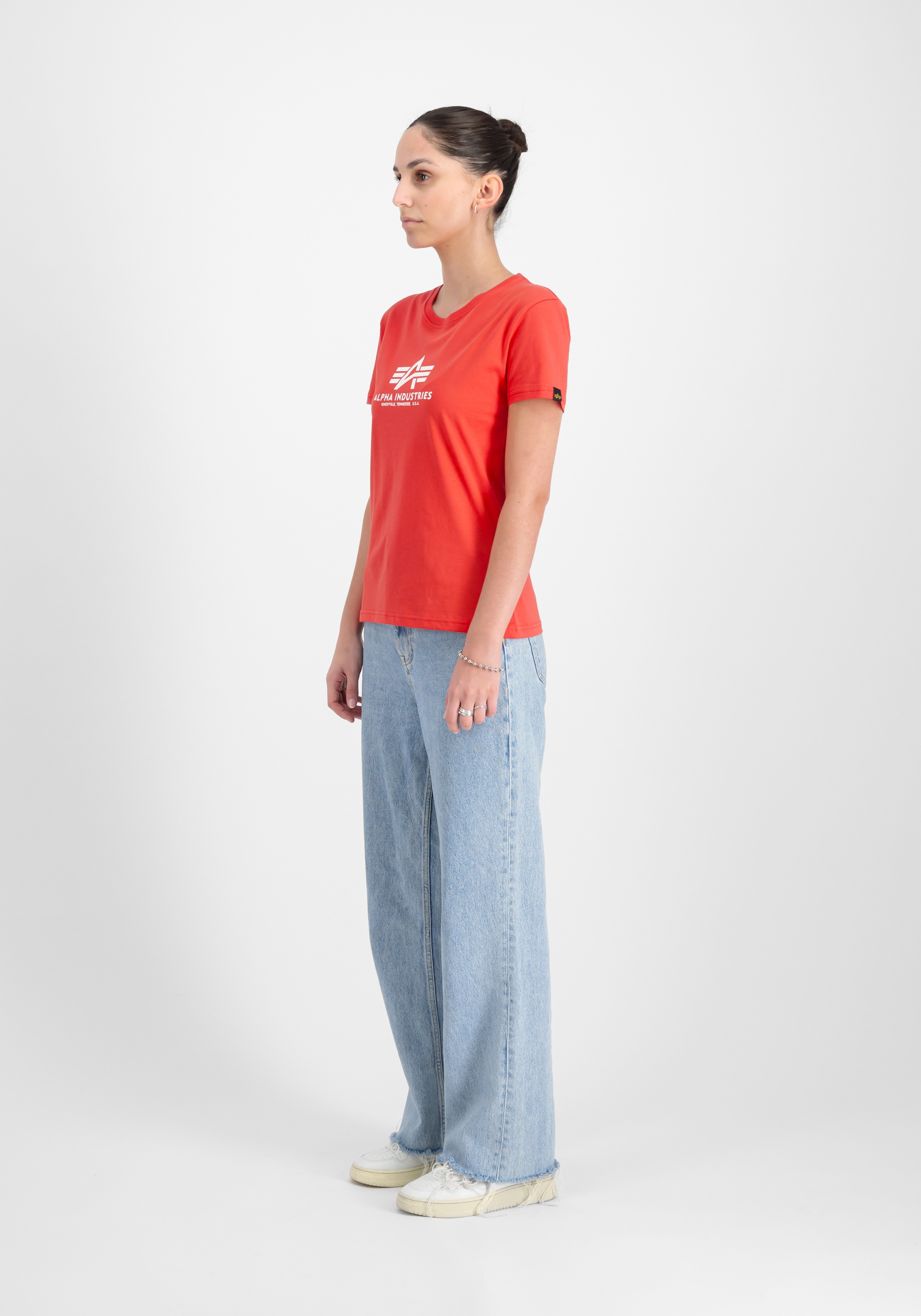 Alpha Industries T-Shirt »Alpha Industries Women - T-Shirts New Basic T-Shirt BL W«