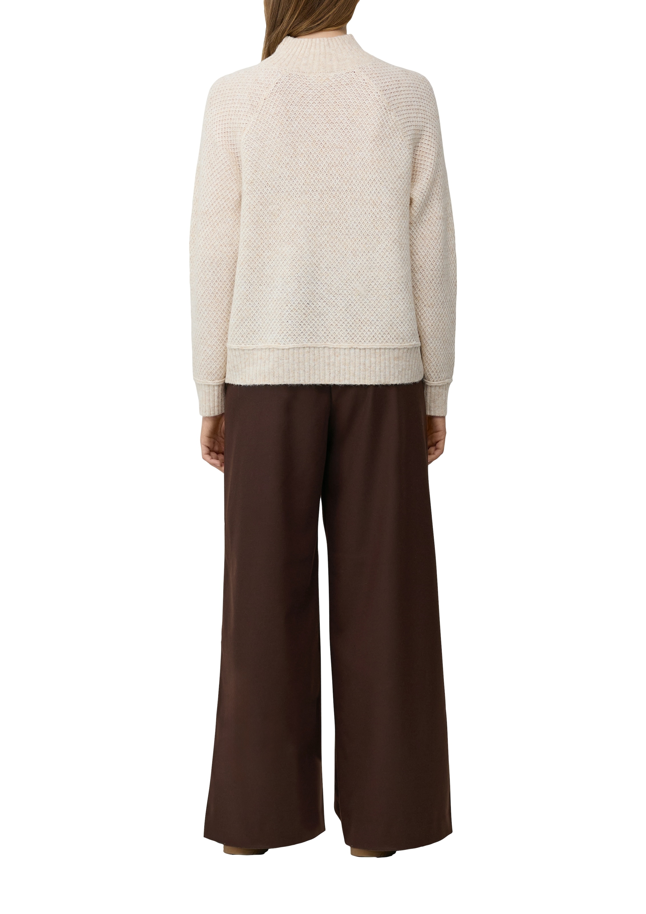 s.Oliver Pull en tricot mit Rippbündchen