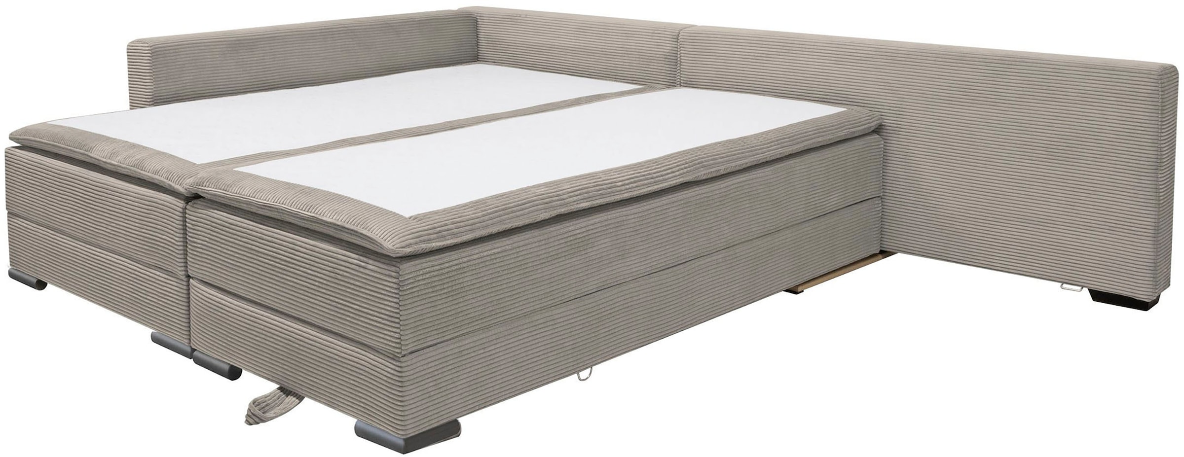 INOSIGN Ecksofa »Night & Day L-Form mit Dauer-Schlaffunktion, Cord-Bezug!« inklusive Bettfunktion und Bettkasten