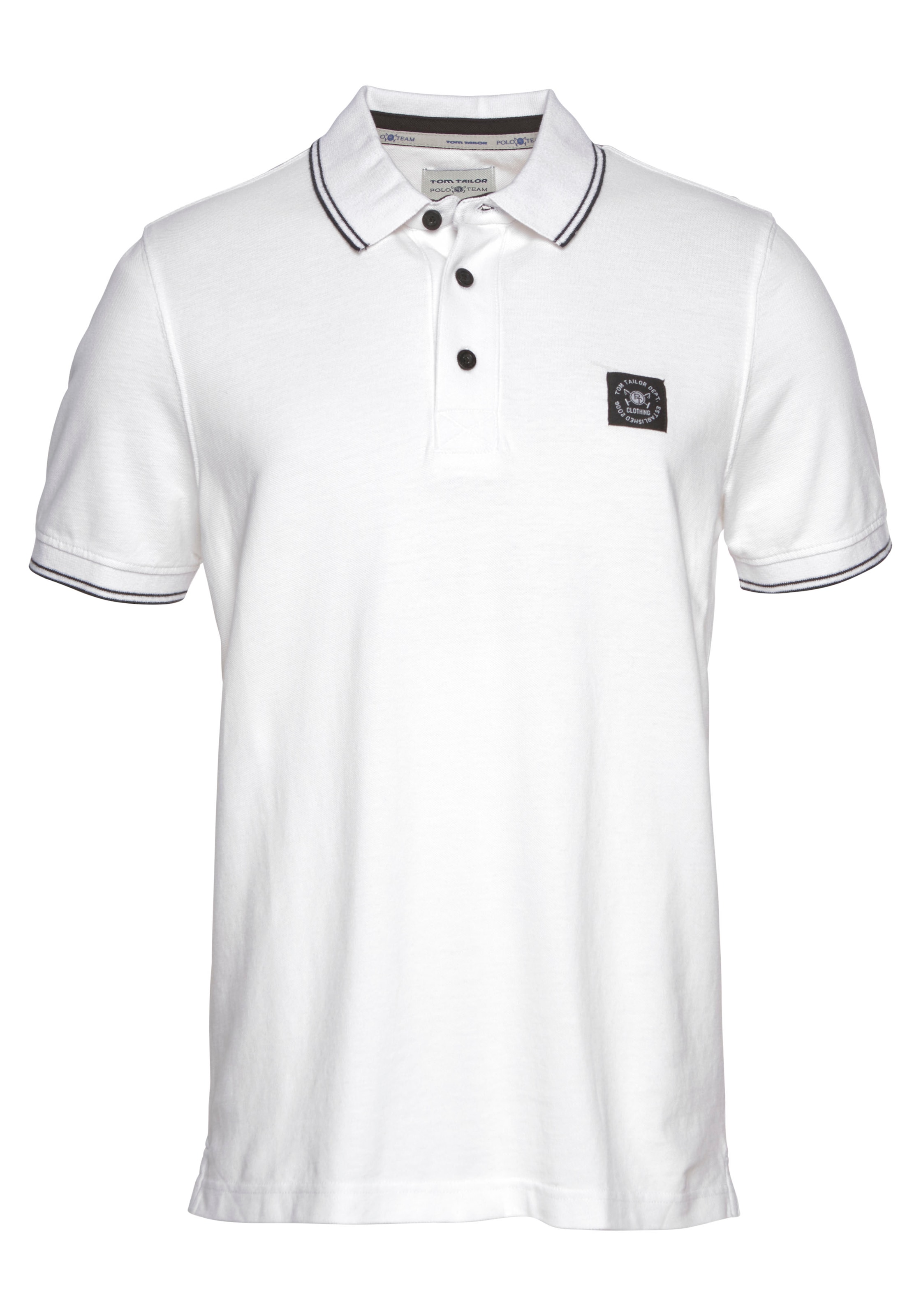 ♕ TOM TAILOR Polo Team Poloshirt, mit Markenlabel versandkostenfrei auf