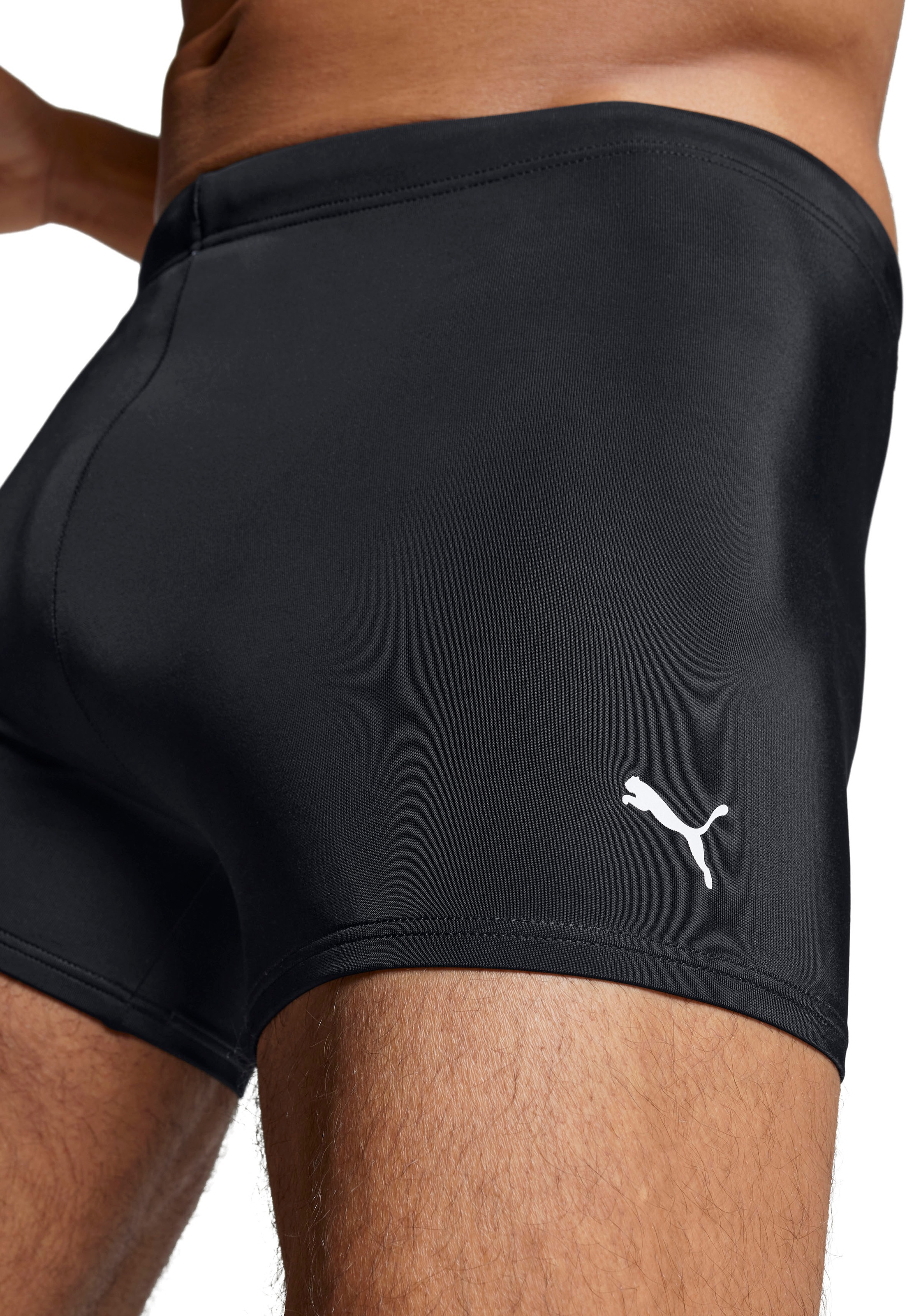 PUMA Badepants »PUMA SWIM MEN CLASSIC SWIM TRUNK«, Brandingdetails