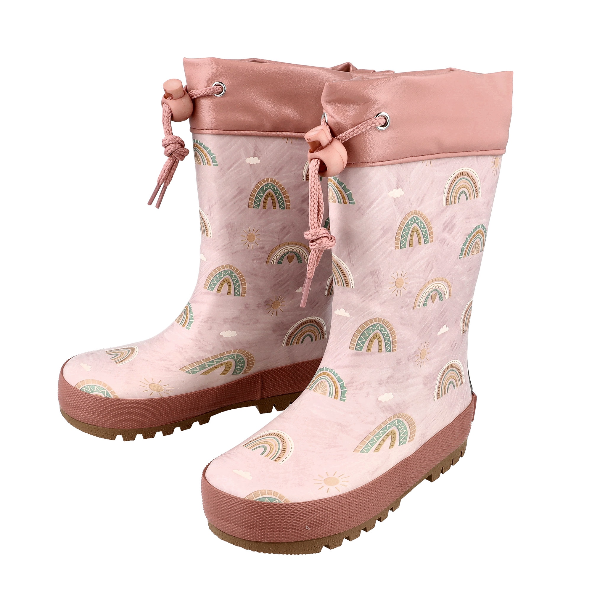 Image of MAXIMO Gummistiefel 2 tlg. Allover-Print, leicht gefüttert, reflektierend