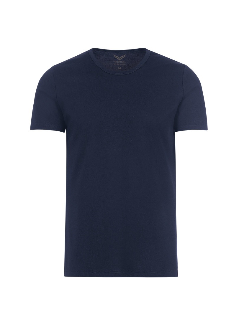 T-Shirt »TRIGEMA T-Shirt aus Baumwolle/Elastan«