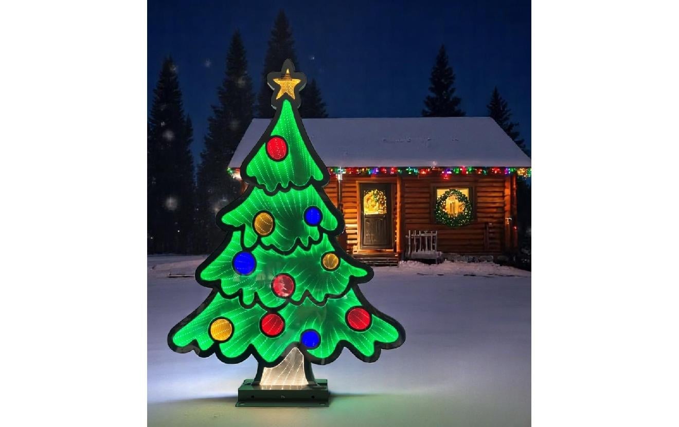   Figurine décorative LED »Dameco Baum Infinity Effekt, 5 cm x 44.5 cm x 64.5 cm«