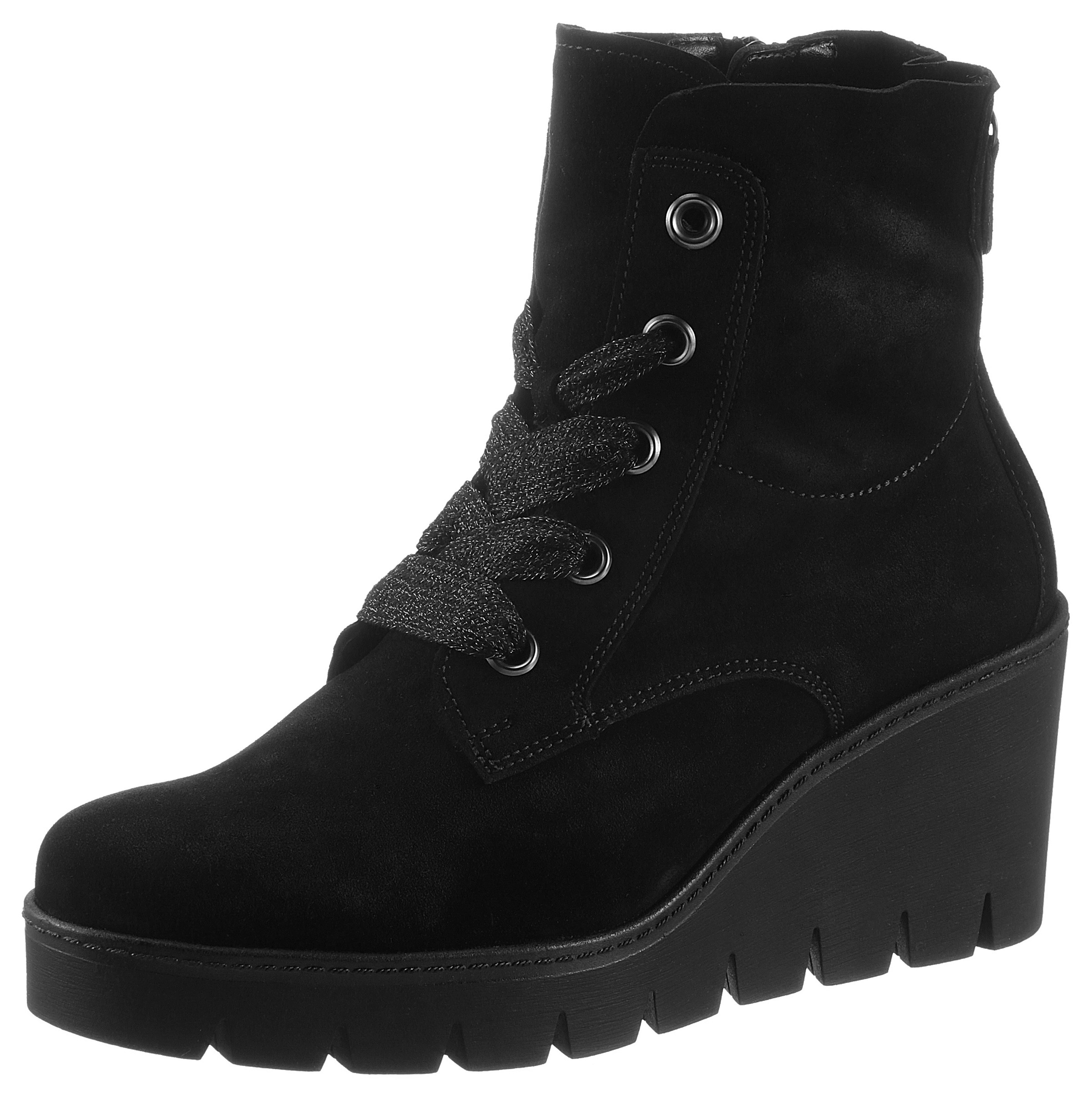 Image of Gabor Schnürstiefelette, mit Profilsohle bei Ackermann Versand Schweiz