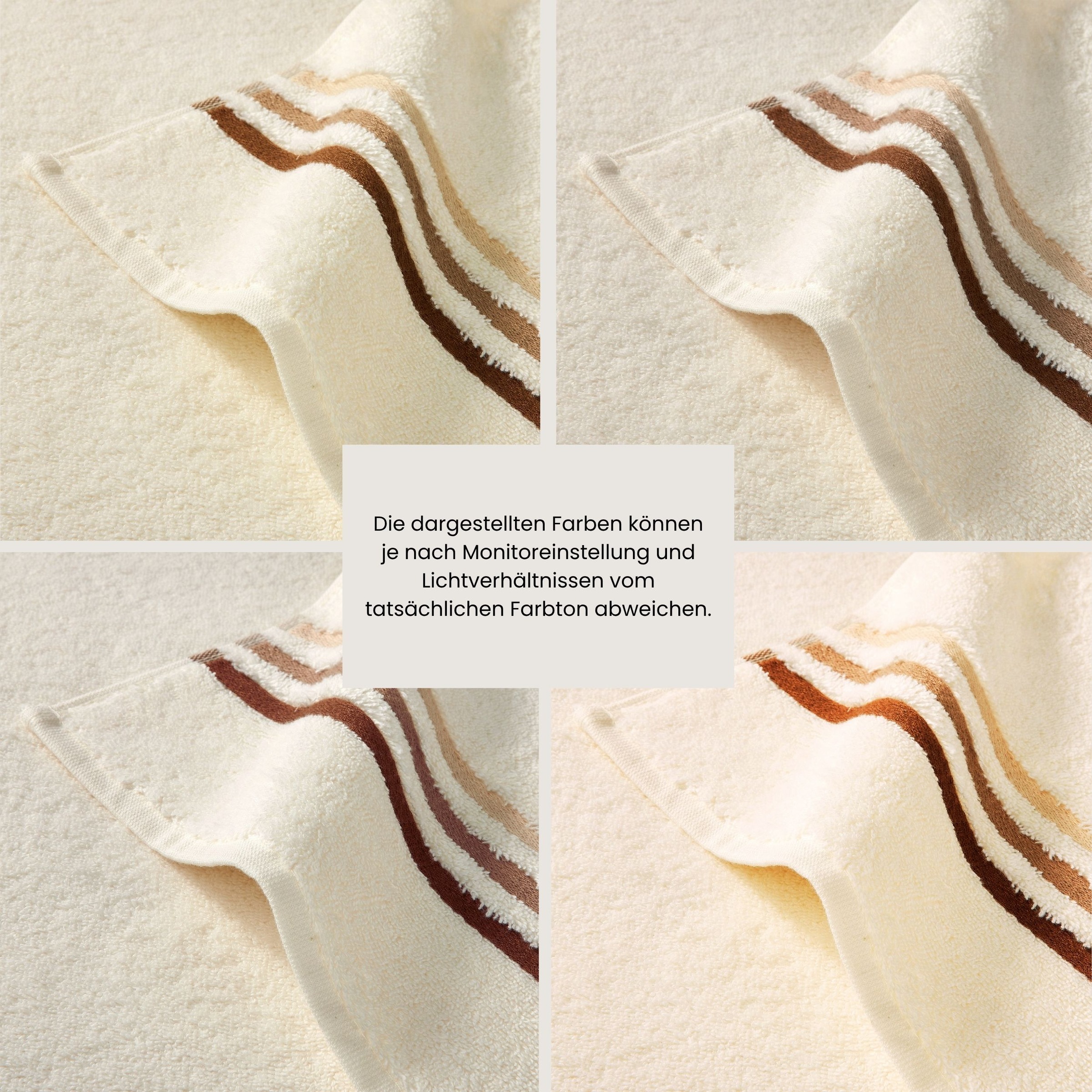Schiesser Gaestehandtuecher »Skyline Color aus 100 % Baumwolle mit eleganter Streifenbordüre« MADE IN GREEN by OEKO-TEX®