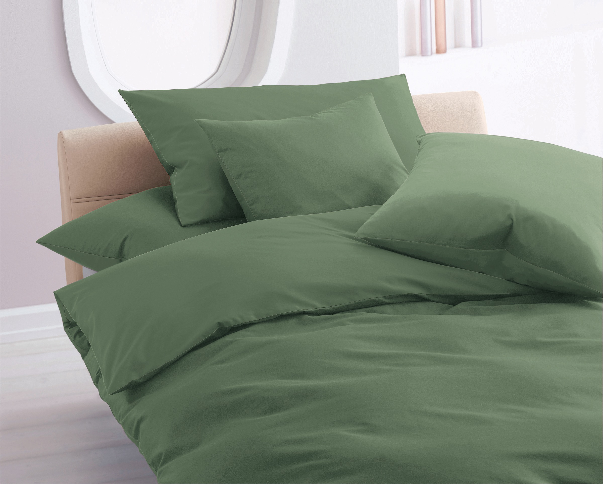 Satin Bettwäsche UNI