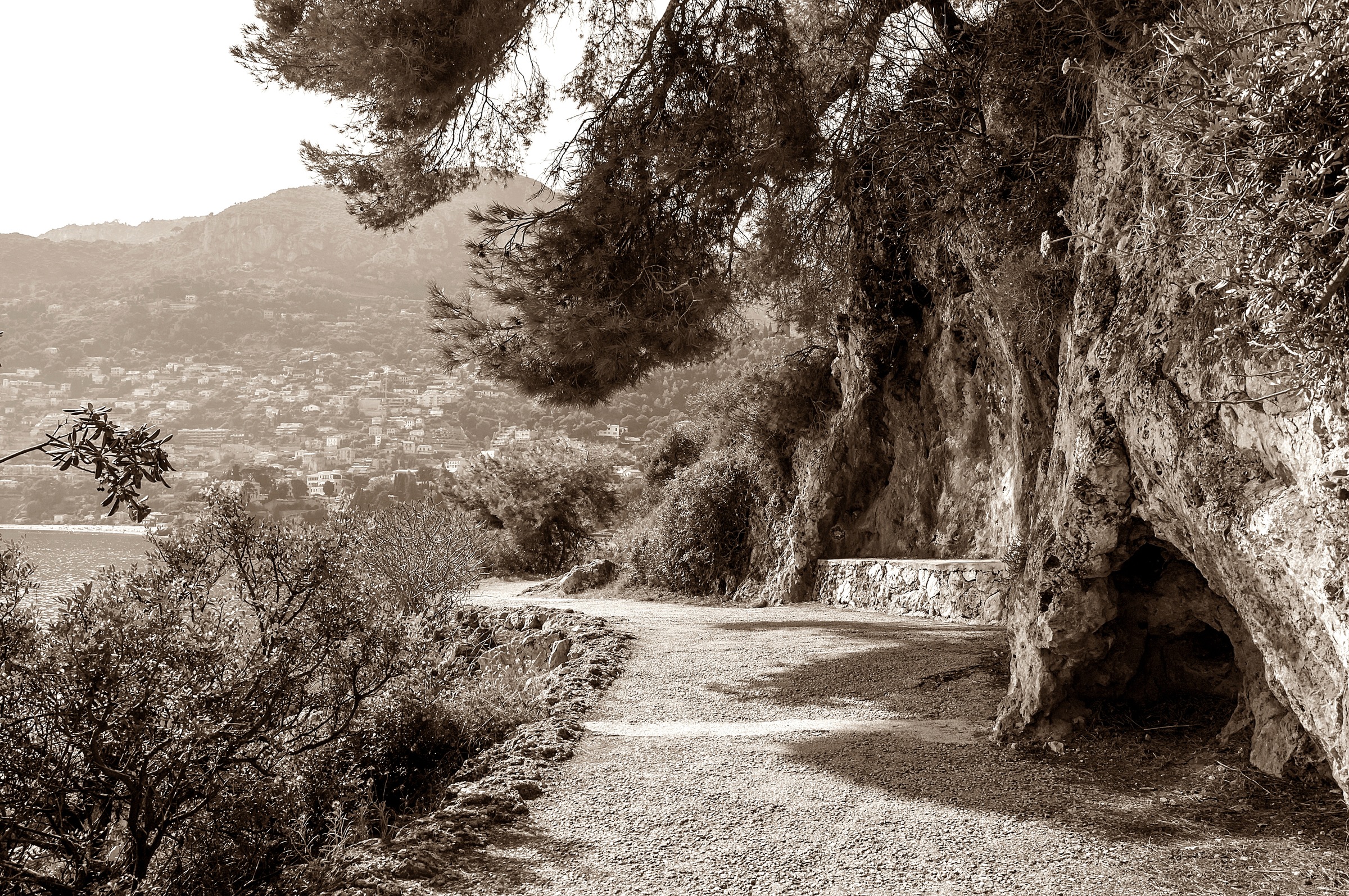 Image of Papermoon Fototapete "lanschaft Sepia"