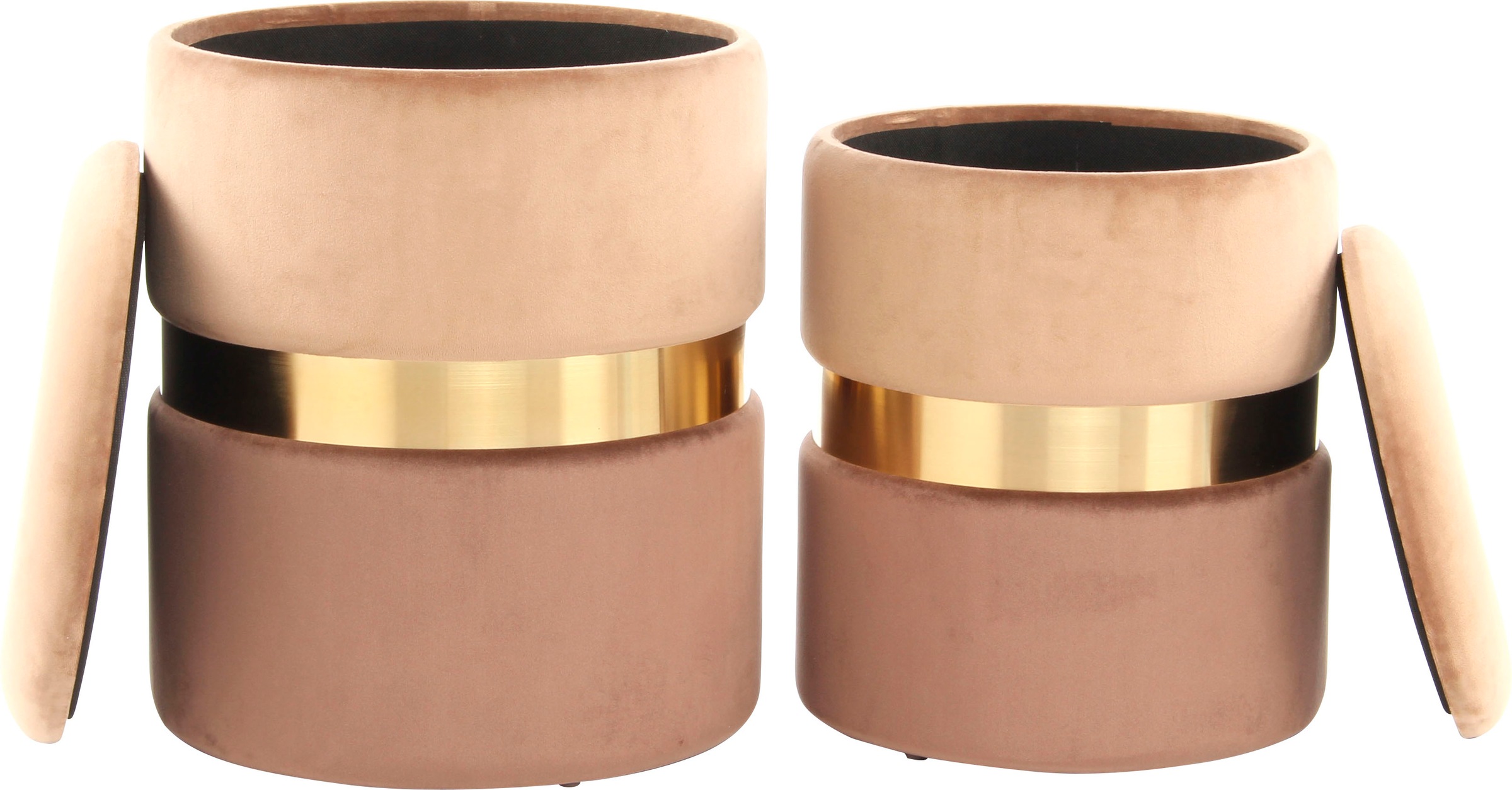 Image of Kayoom Stauraumhocker »Zora 125«, (2 St.), Sitzfläche abnehmbar für Stauraum im Inneren bei Ackermann Versand Schweiz