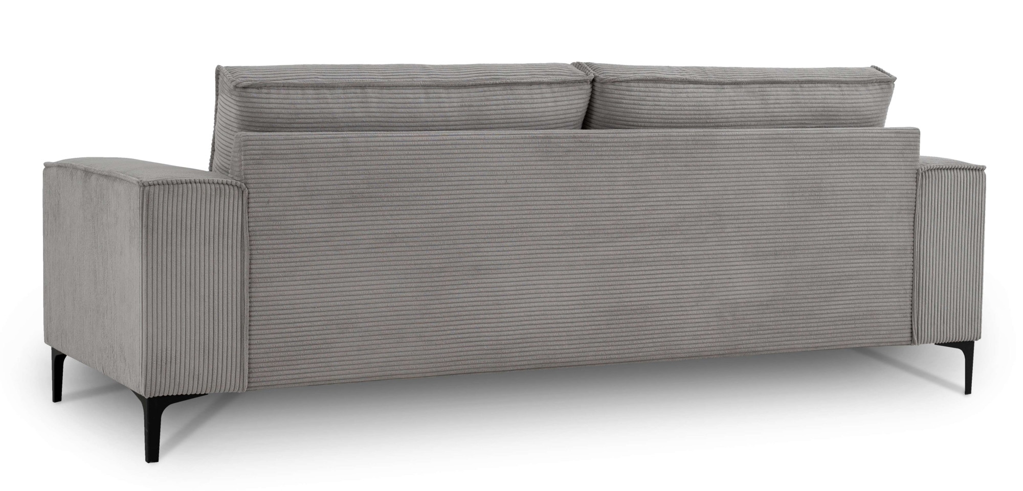 GOODproduct 3-places »OLAND Cord, Sofa, B: 224 cm, Skandi-Design« structure, tissu plat, microfibre de luxe, bouclé