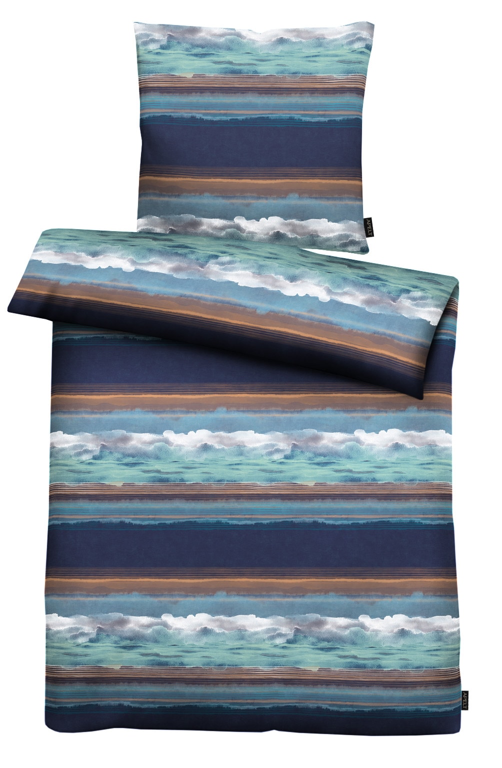Image of APELT Bettwäsche "Dream" 2 Bettwäsche-Set mit Reissverschluss, Baumwoll-Satin, Digitaldruck