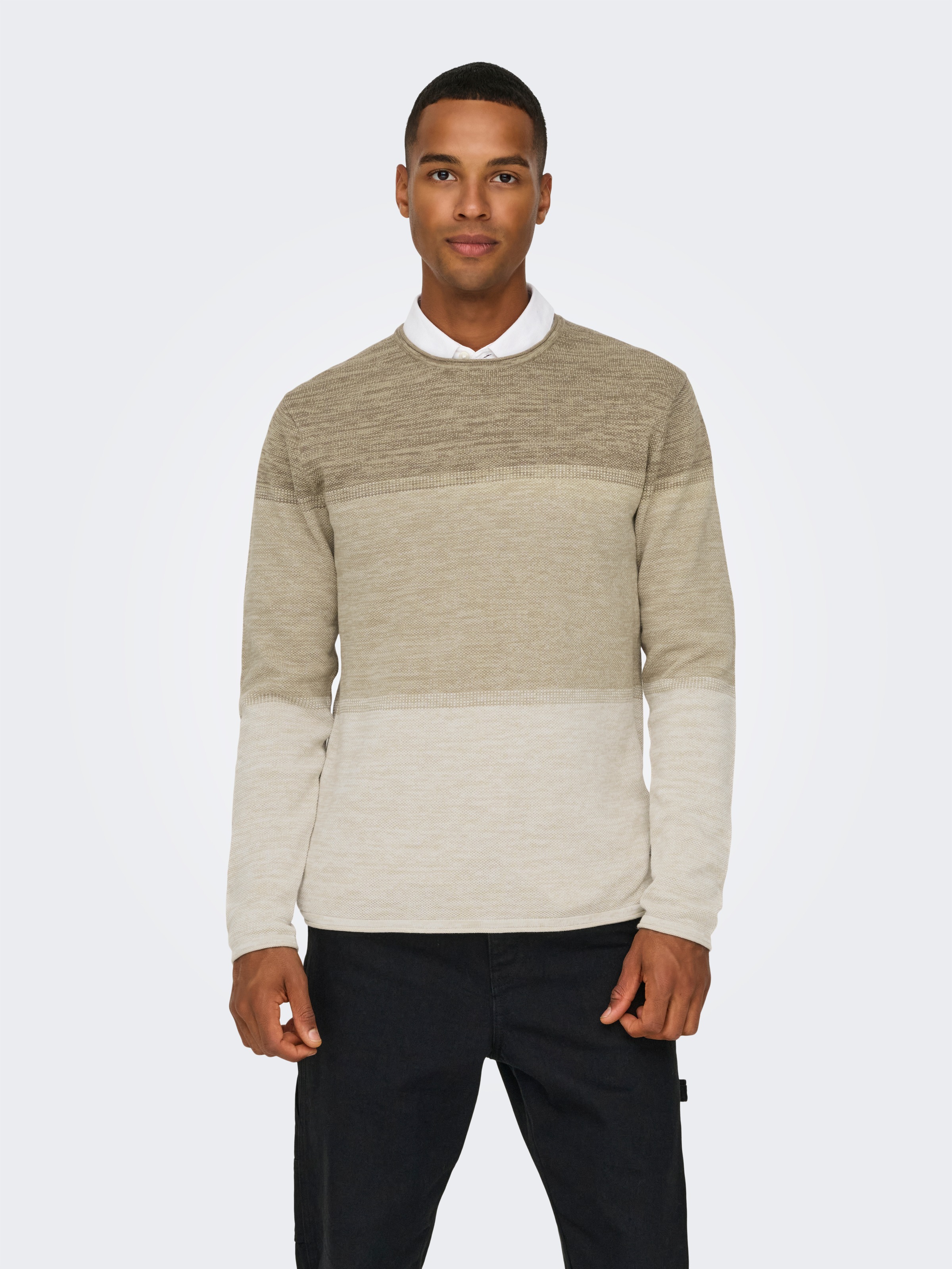 ONLY & SONS Strickpullover »ONSFELIX REG 12 CREW KNIT NOOS«