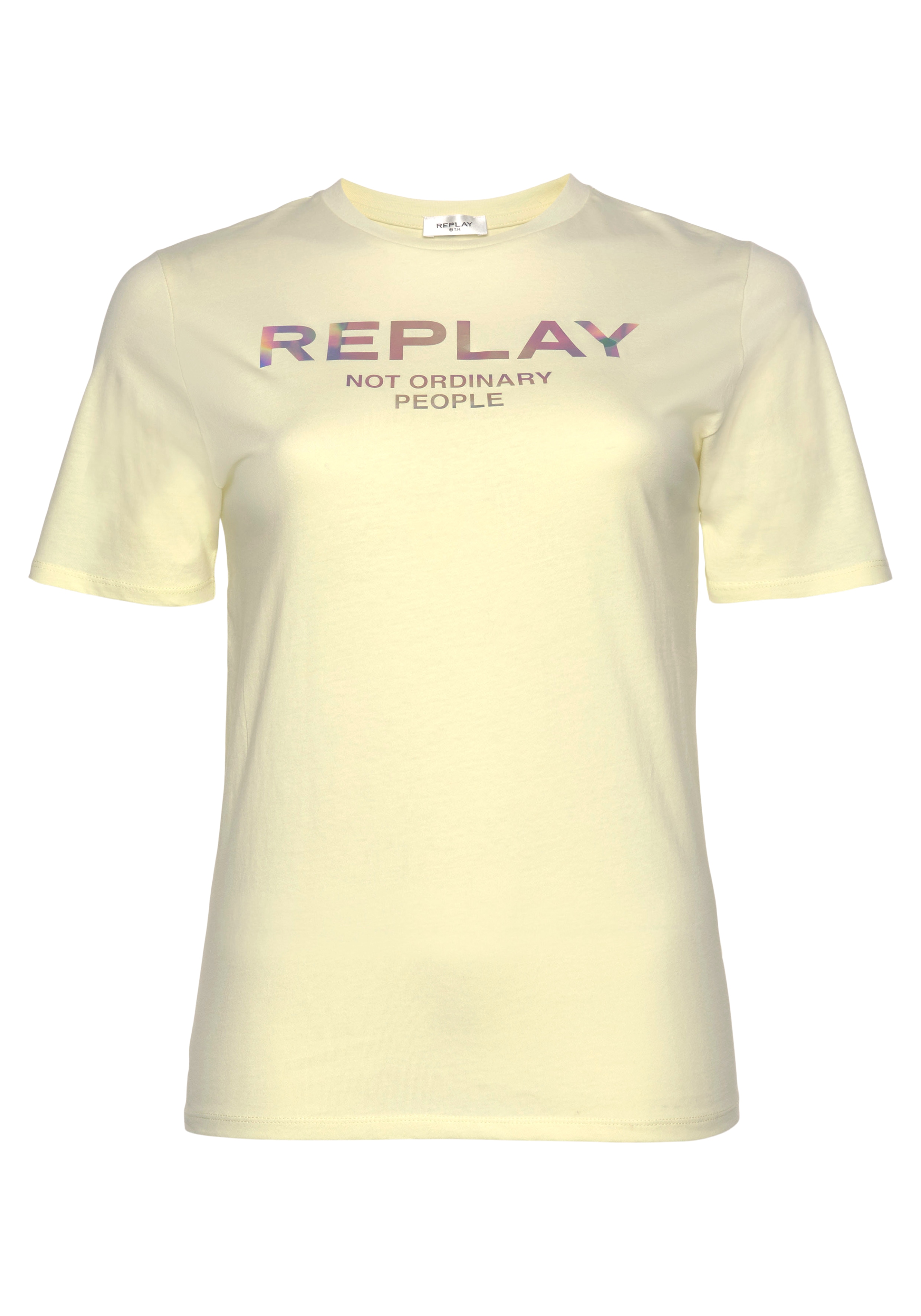 Replay T-Shirt, mit Logoprint-Replay 1