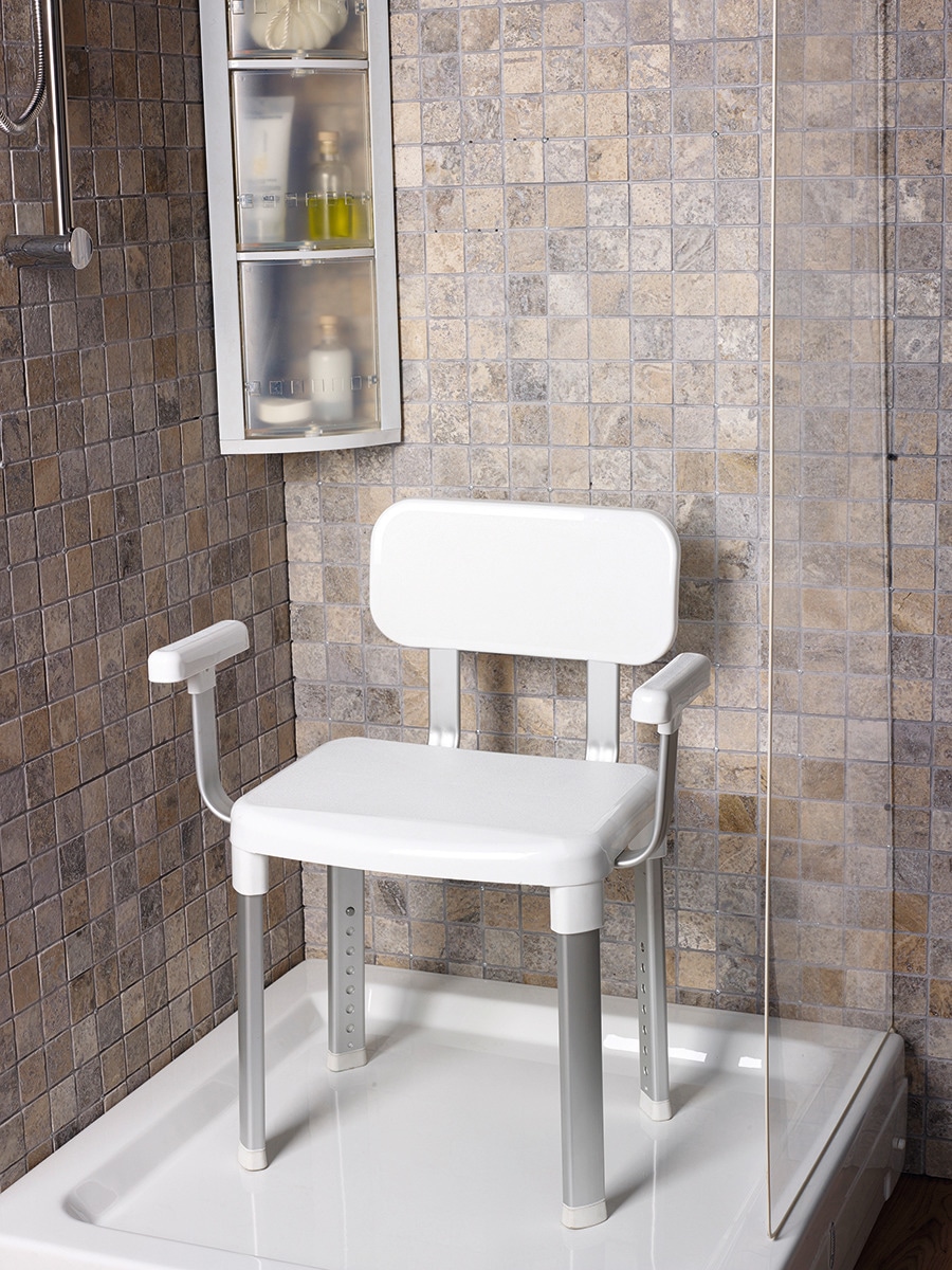Image of Bischof Dusch- und Badhocker "Splash Comfort Xtra" belastbar bis 150 kg höhenverstellbar