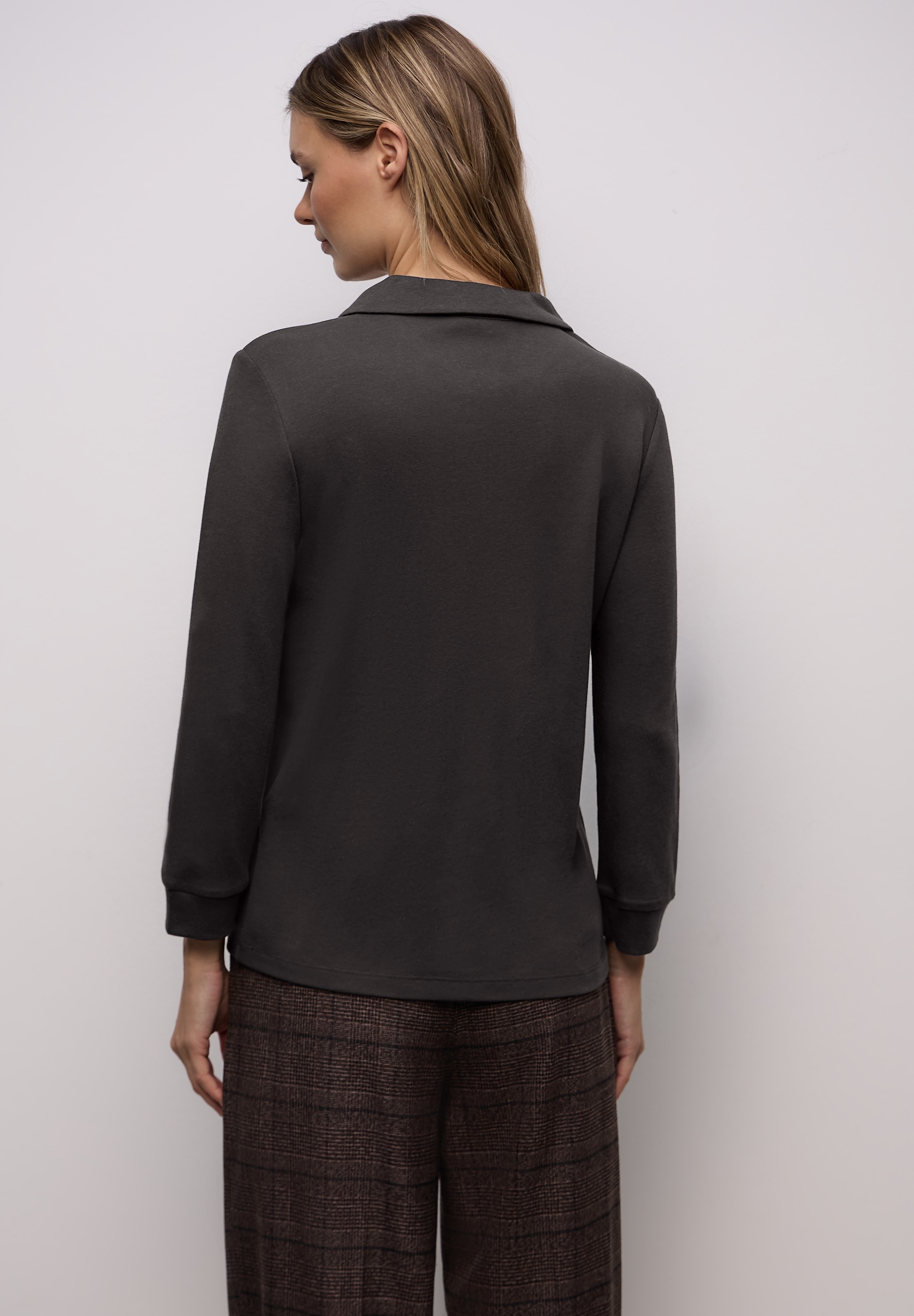 STREET ONE Poloshirt mit Zipper