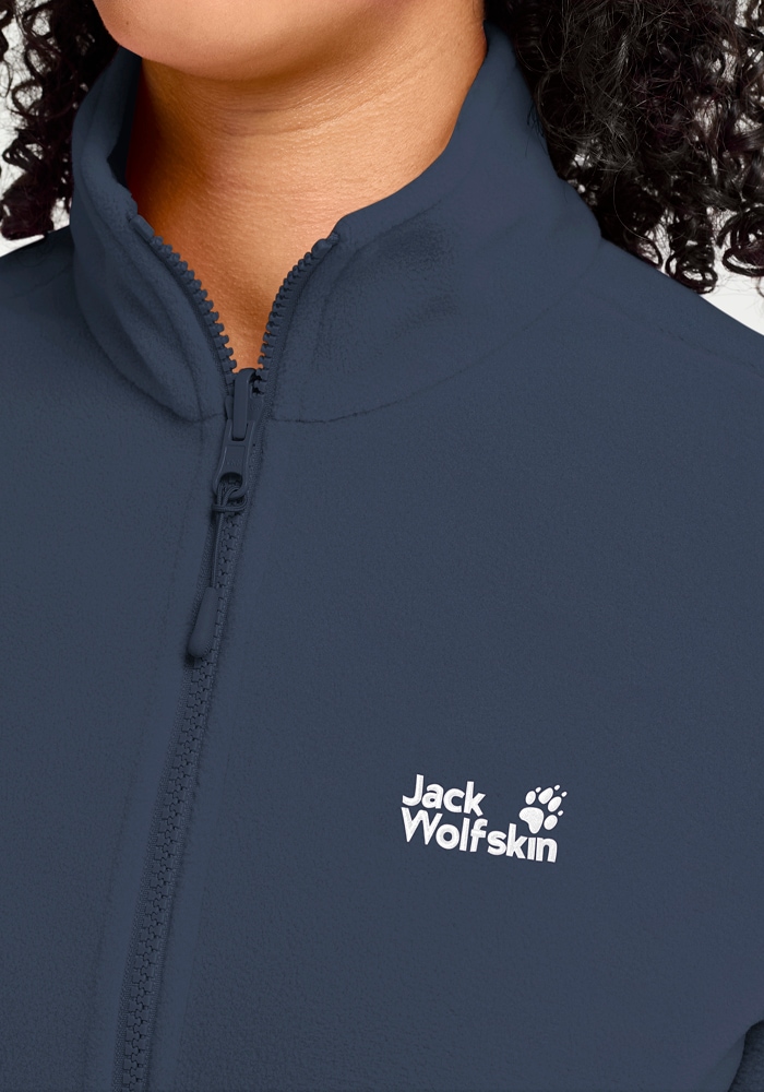 Jack Wolfskin Veste polaire »TAUNUS 100 FZ W« coupe-vent, déperlant, avec fermeture éclair intégrale