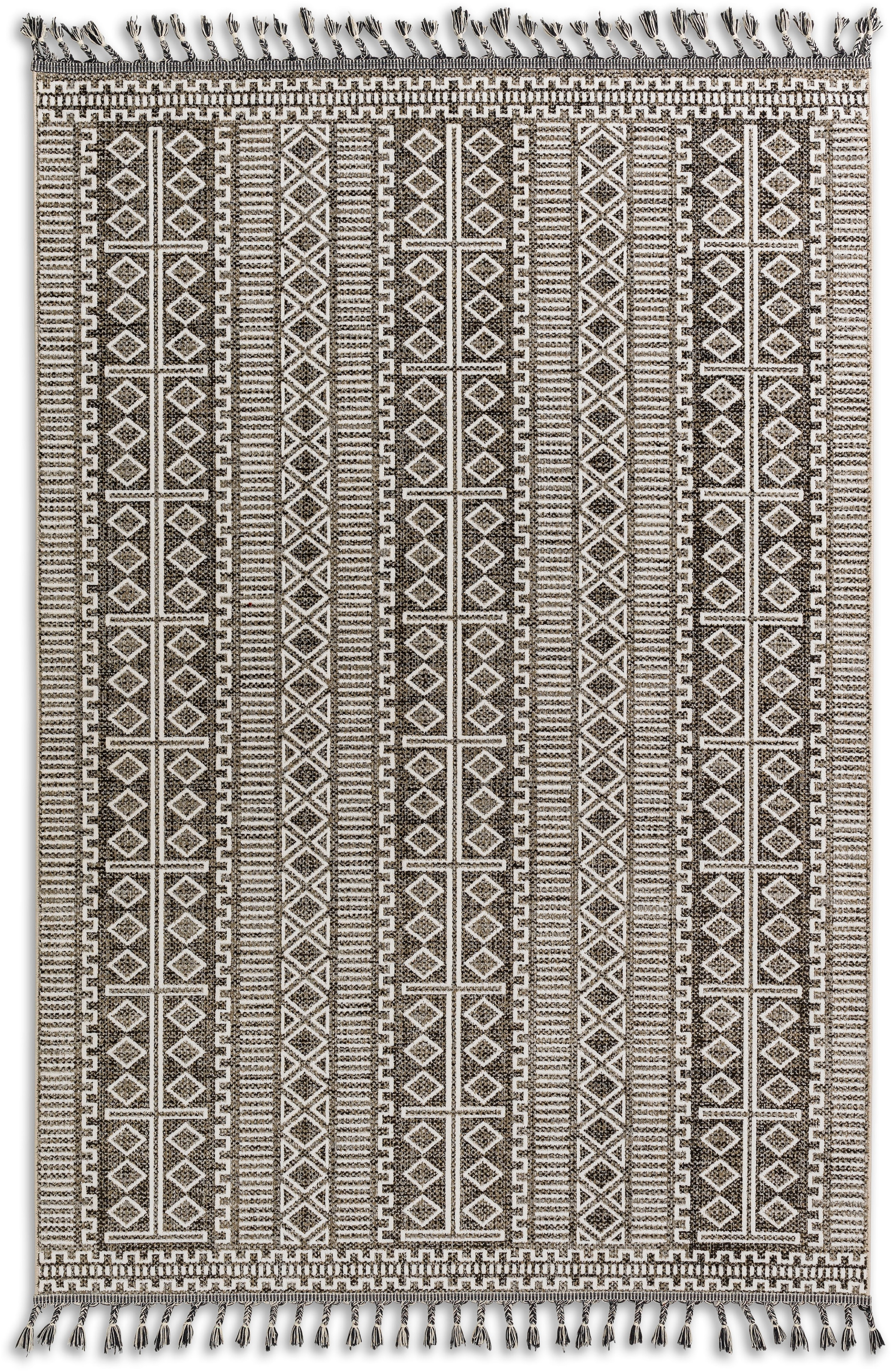 ASTRA Teppich »Ravenna 6634 226«, rechteckig, 5 mm Höhe, eleganter Kurzflorteppich mit Fransen
