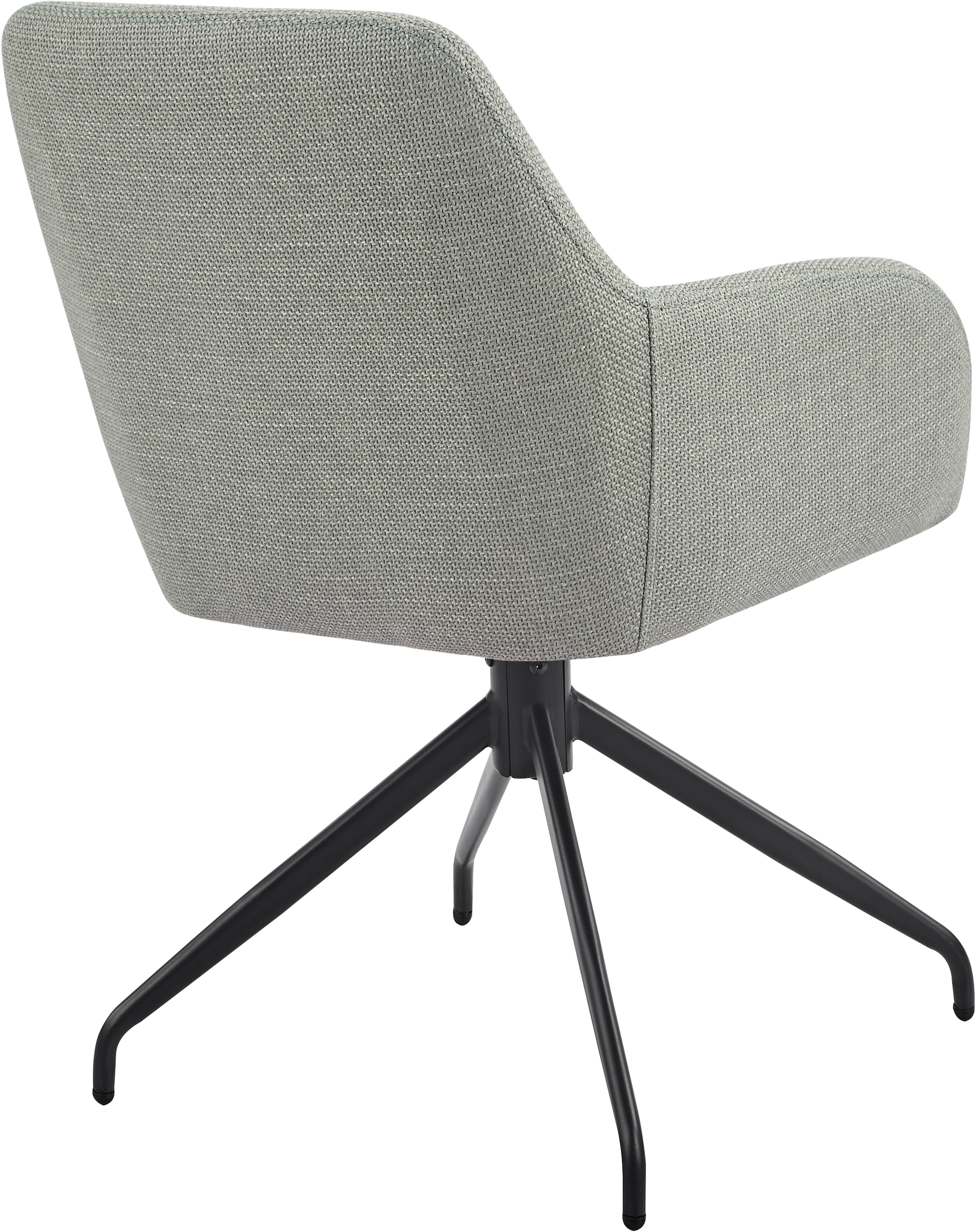 HELA Chaise avec accoudoirs »TRIEST« (Ensemble) 1 cuisfauteuil pivotant à 360°, cadre plié, fonction relax, accoudoirs