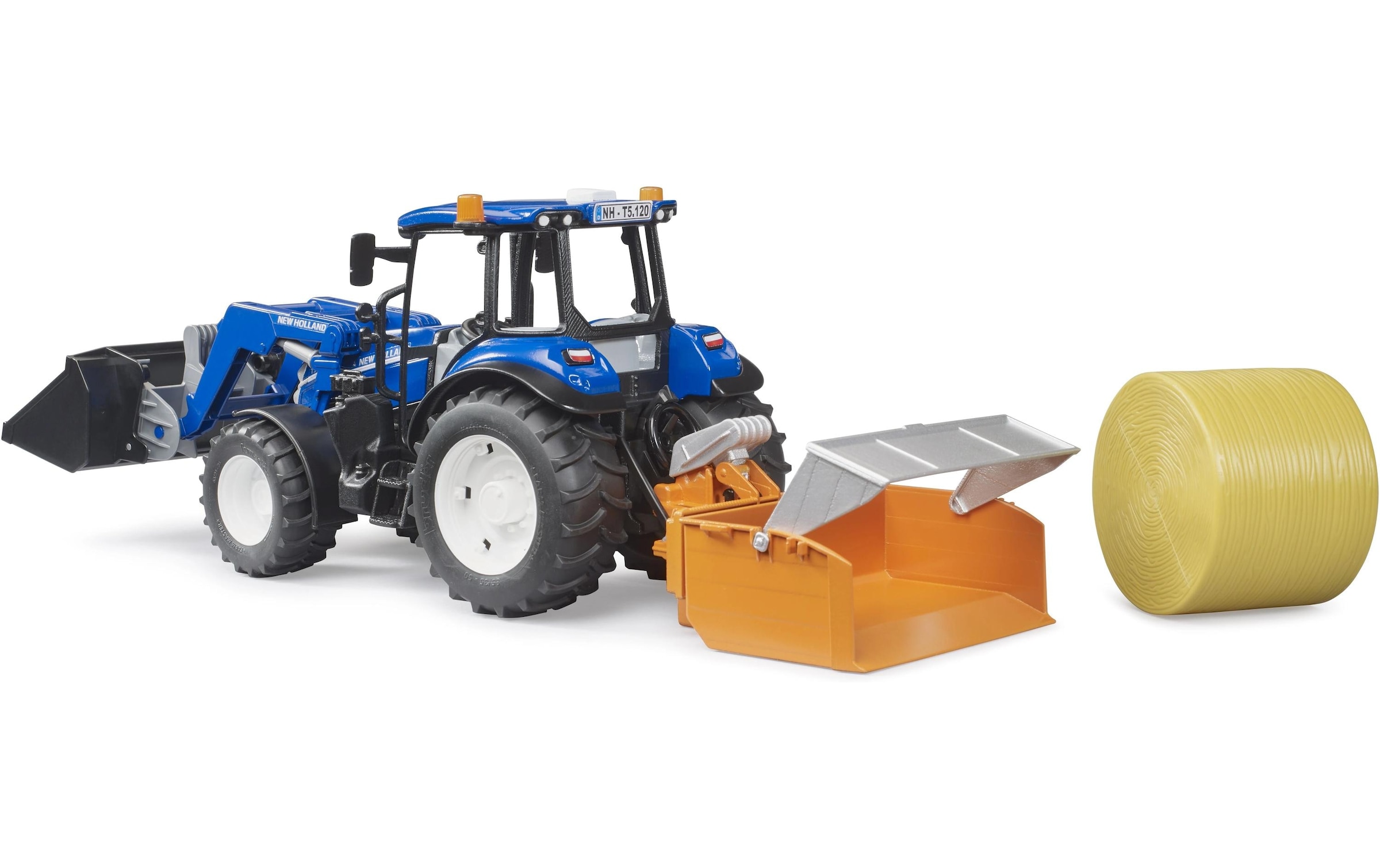 Bruder® Tracteur jouet »Builder New Holland T5.120 mit FL«