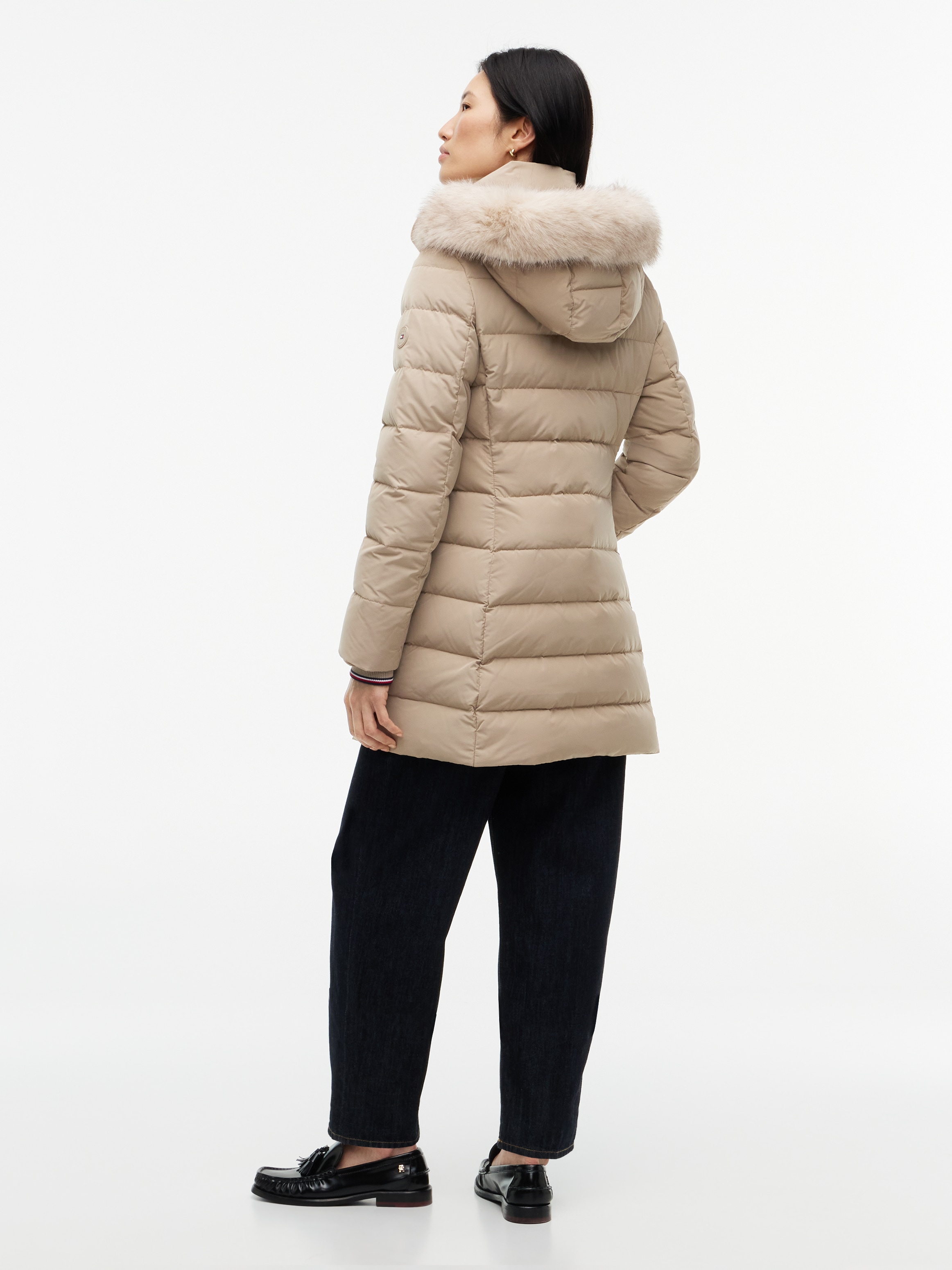 Tommy Hilfiger »DOWN HERITAGE TYRA COAT« Kunstfaser