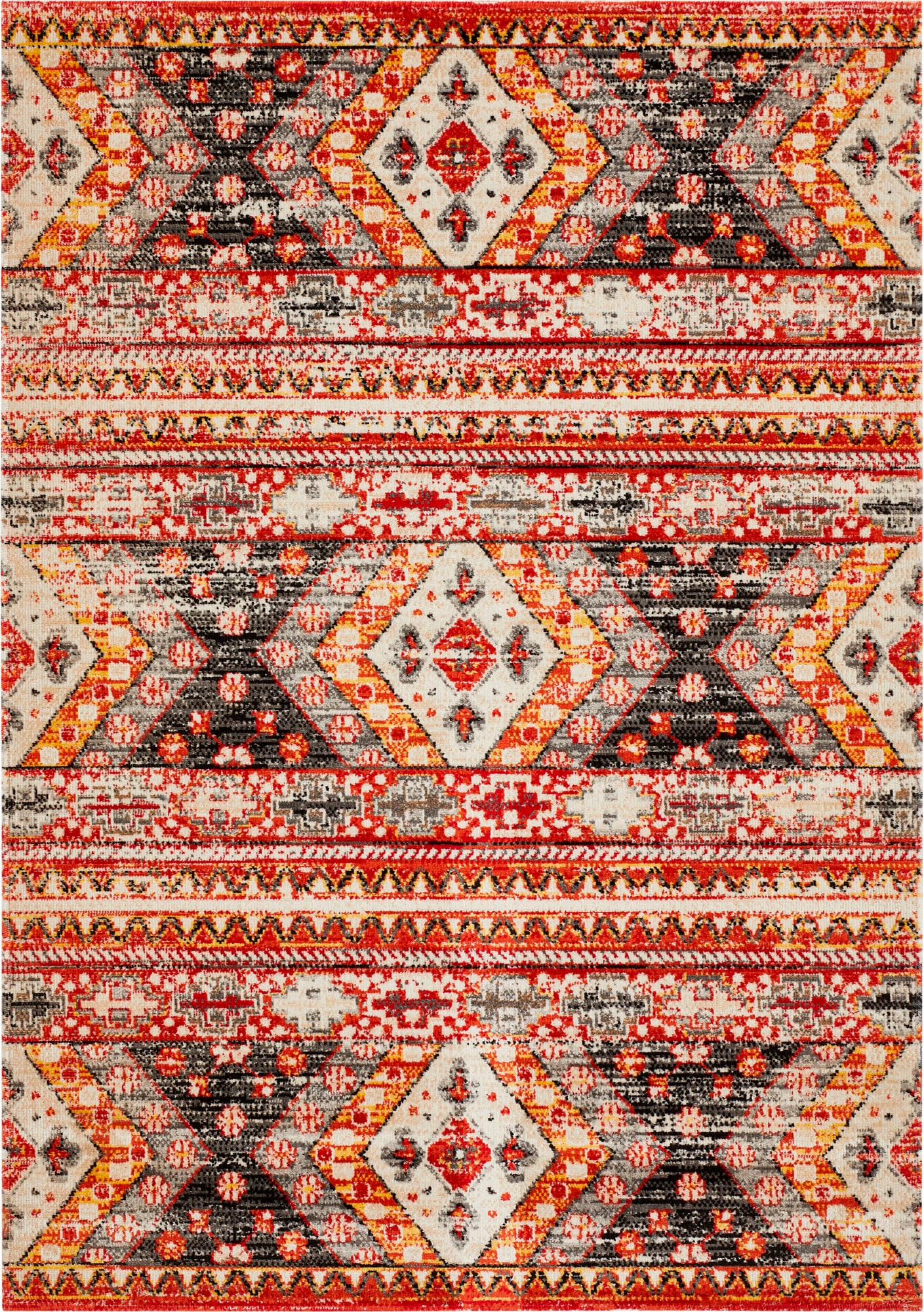 Andiamo Teppich »Colore«, rechteckig, 6 mm Höhe, verschieden Designs, In- und Outdoor geeignet, Wohnzimmer