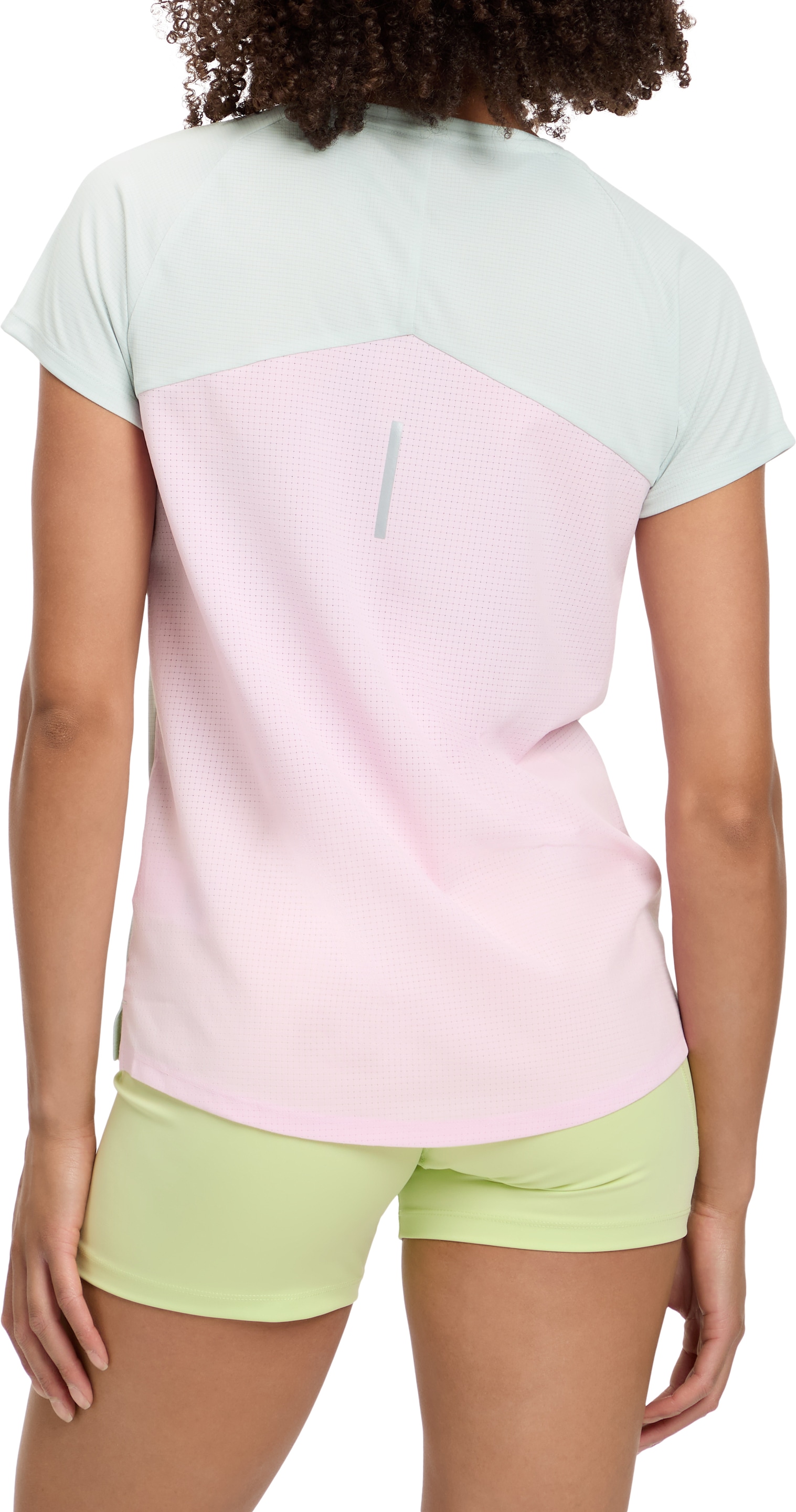 Energetics T-shirt de course »DA.-T-SHIRT SHORT SLEEVE W« manches courtes, col rond avec bordure, en polyester