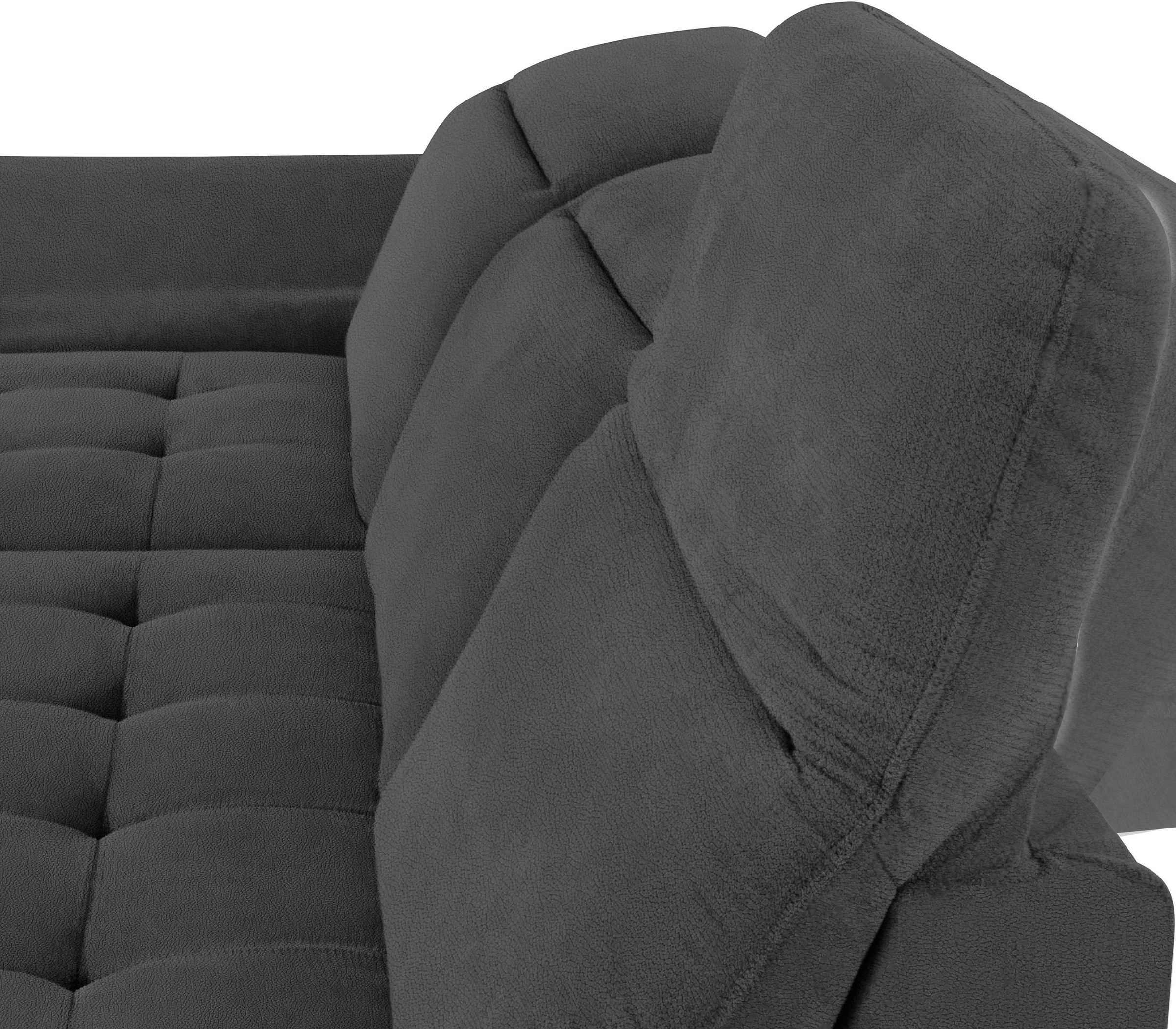 sit&more Ecksofa »Stardust L-Form«, wahlweise mit Bettfunktion und Bettkasten