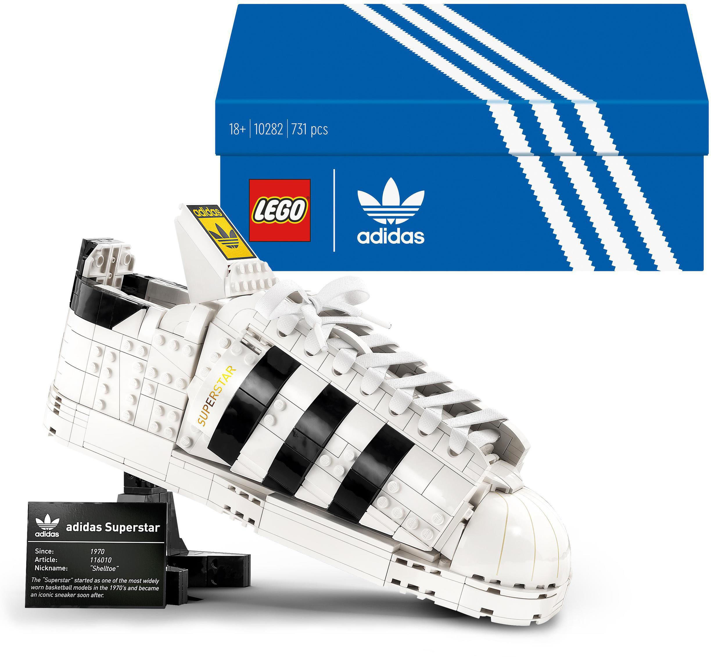 Image of LEGO® Konstruktionsspielsteine »adidas Originals Superstar (10282), LEGO® Creator Expert«, (731 St.), Made in Europe bei Ackermann Versand Schweiz