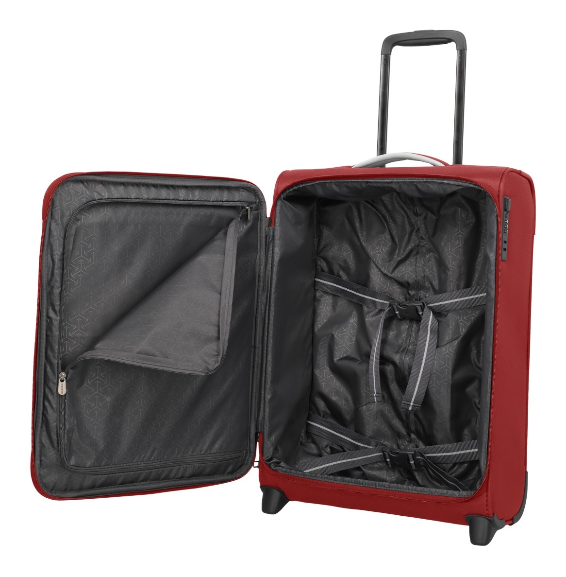 travelite Trolley pour bagages à main »JETPACK Multi Light 2 Cabin Handgepäck Koffer« 41 litre 2 Rollen bagage souple, compatible Ryanair, Condor et de nombreuses compagnies aériennes courantes
