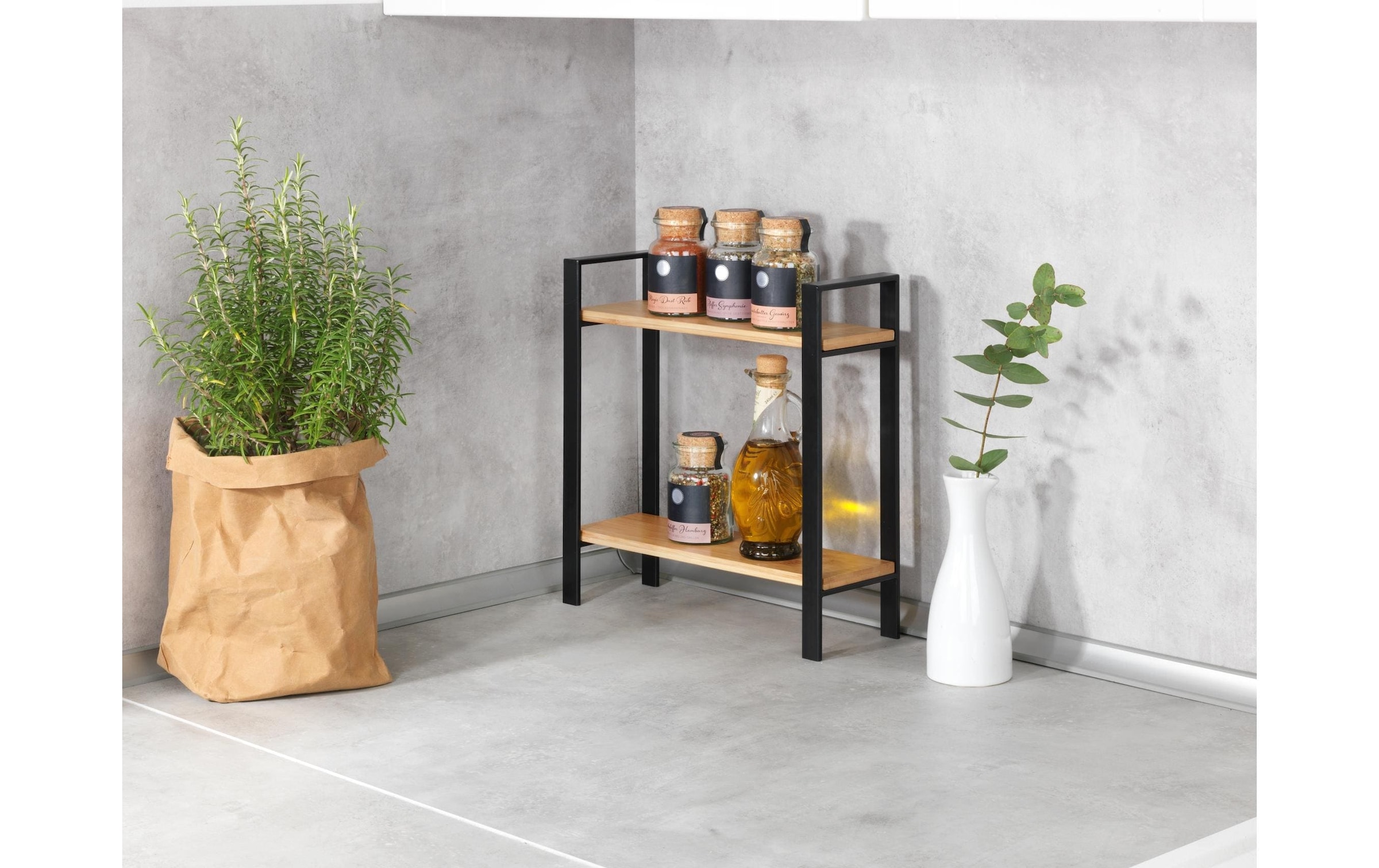 WENKO Étagère de cuisine »Lou 32 x 33 cm«