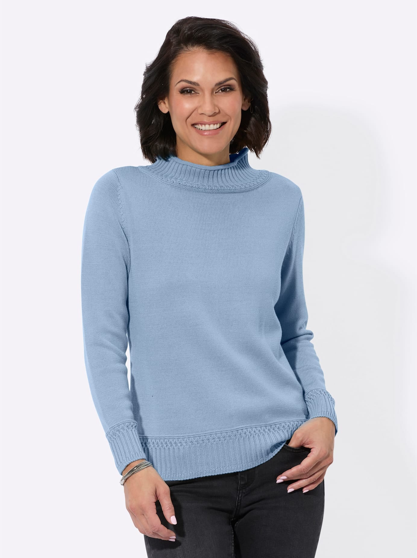 Casual Looks Stehkragenpullover "Stehkragen-Pullover"