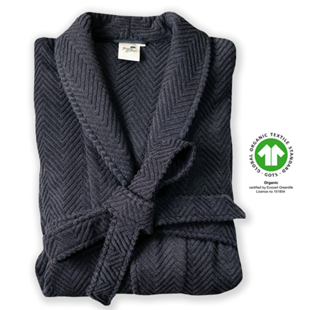 framsohn frottier Peignoir de bain homme »Ocean Bio« Paquet, 1 cuis en coton bio 100 % certifié GOTS