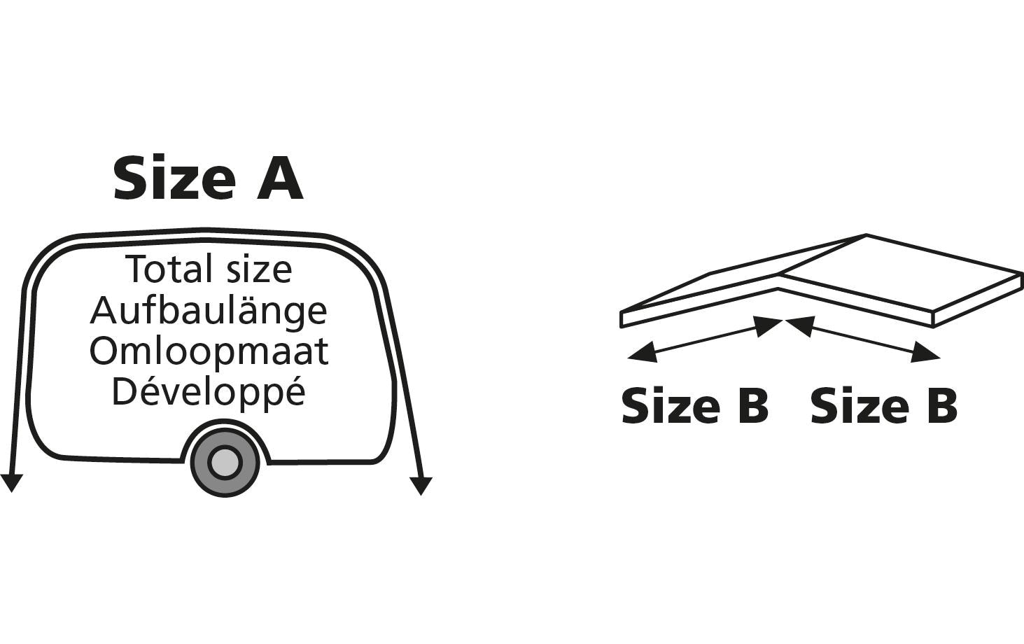 Eurotrail Voile d'ombrage »Combi, 485 cm x 240 cm«