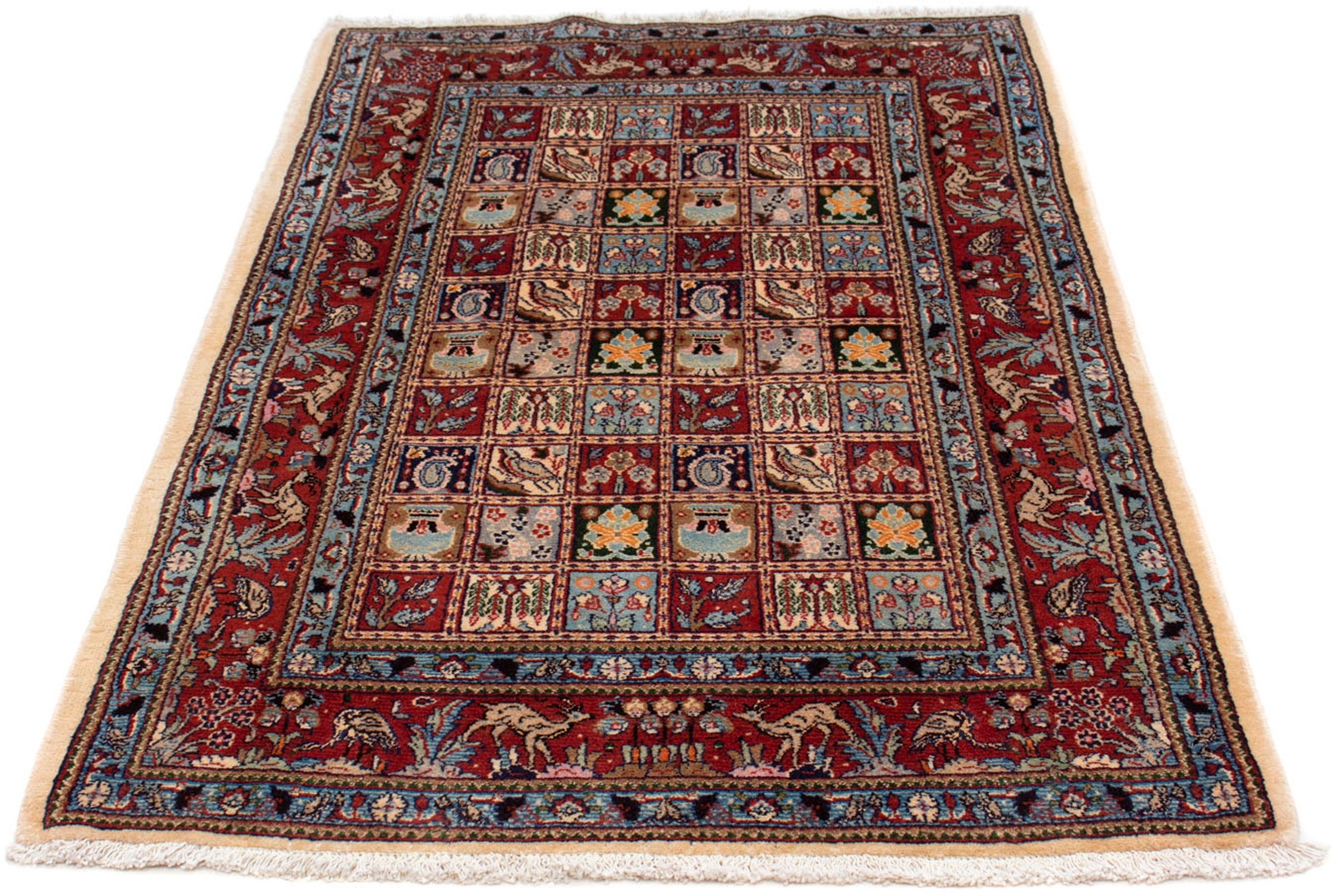 Image of morgenland Orientteppich »Perser - Classic - 156 x 98 cm - mehrfarbig«, rechteckig, 10 mm Höhe, Wohnzimmer, Handgeknüpft, Einzelstück mit Zertifikat bei Ackermann Versand Schweiz
