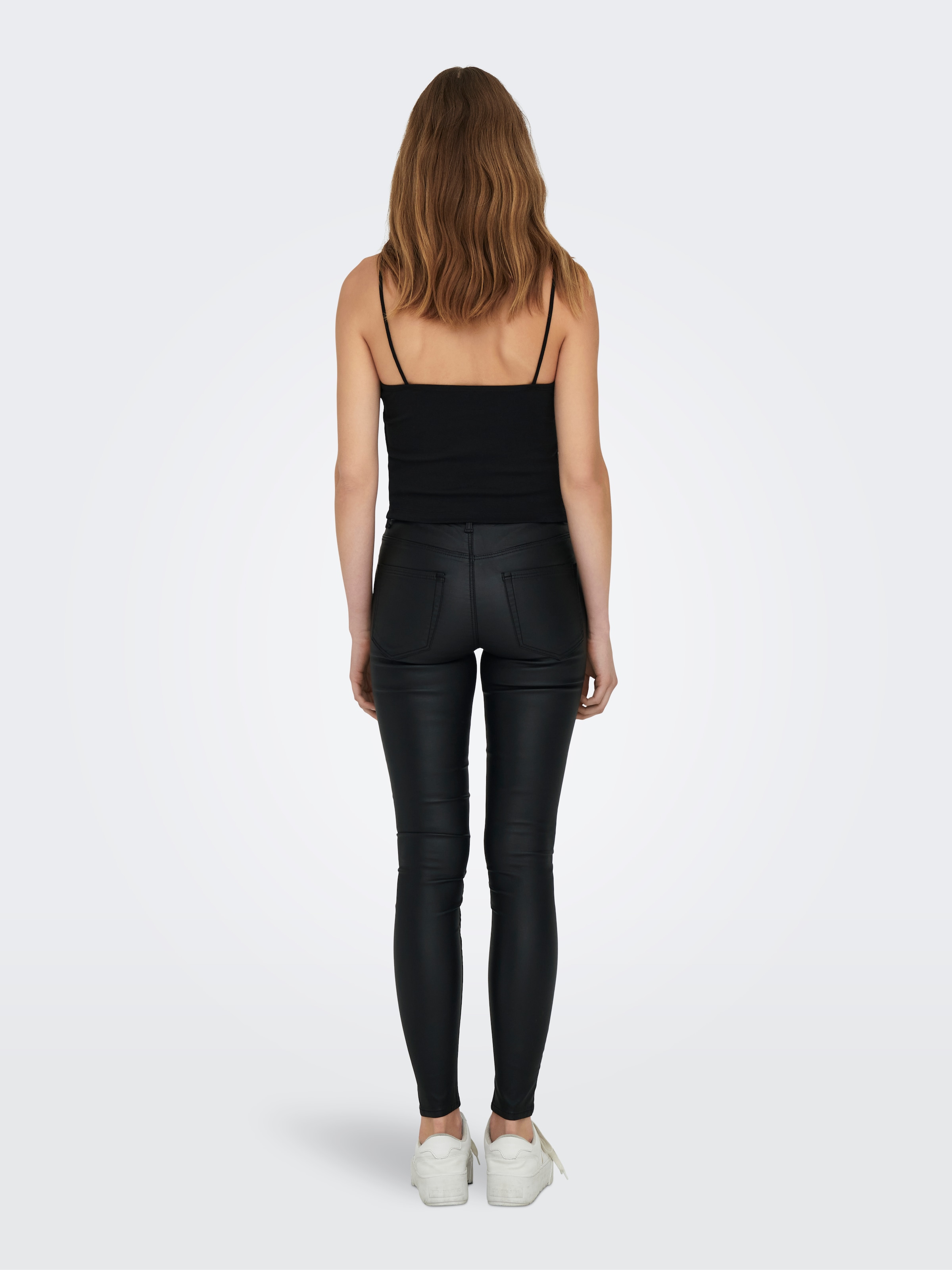 ONLY Lederimitathose »ONLALIDA HW SKINNY COATED PANT PNT«